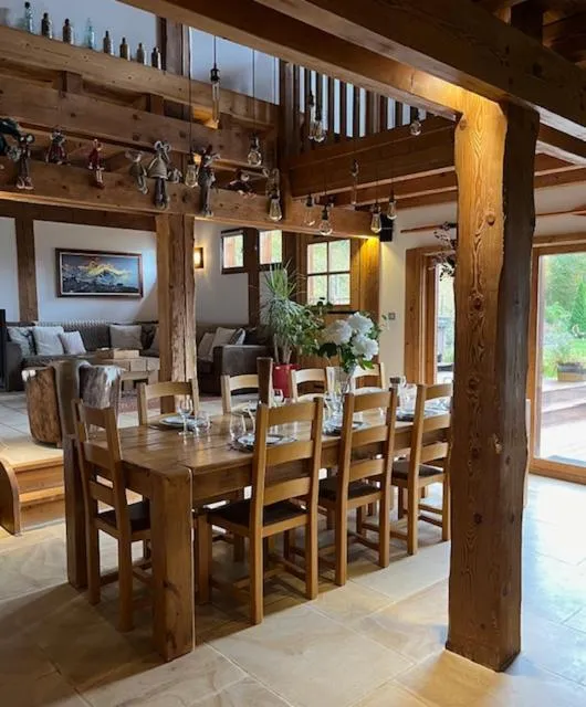 Living room in Chalet Le Pery