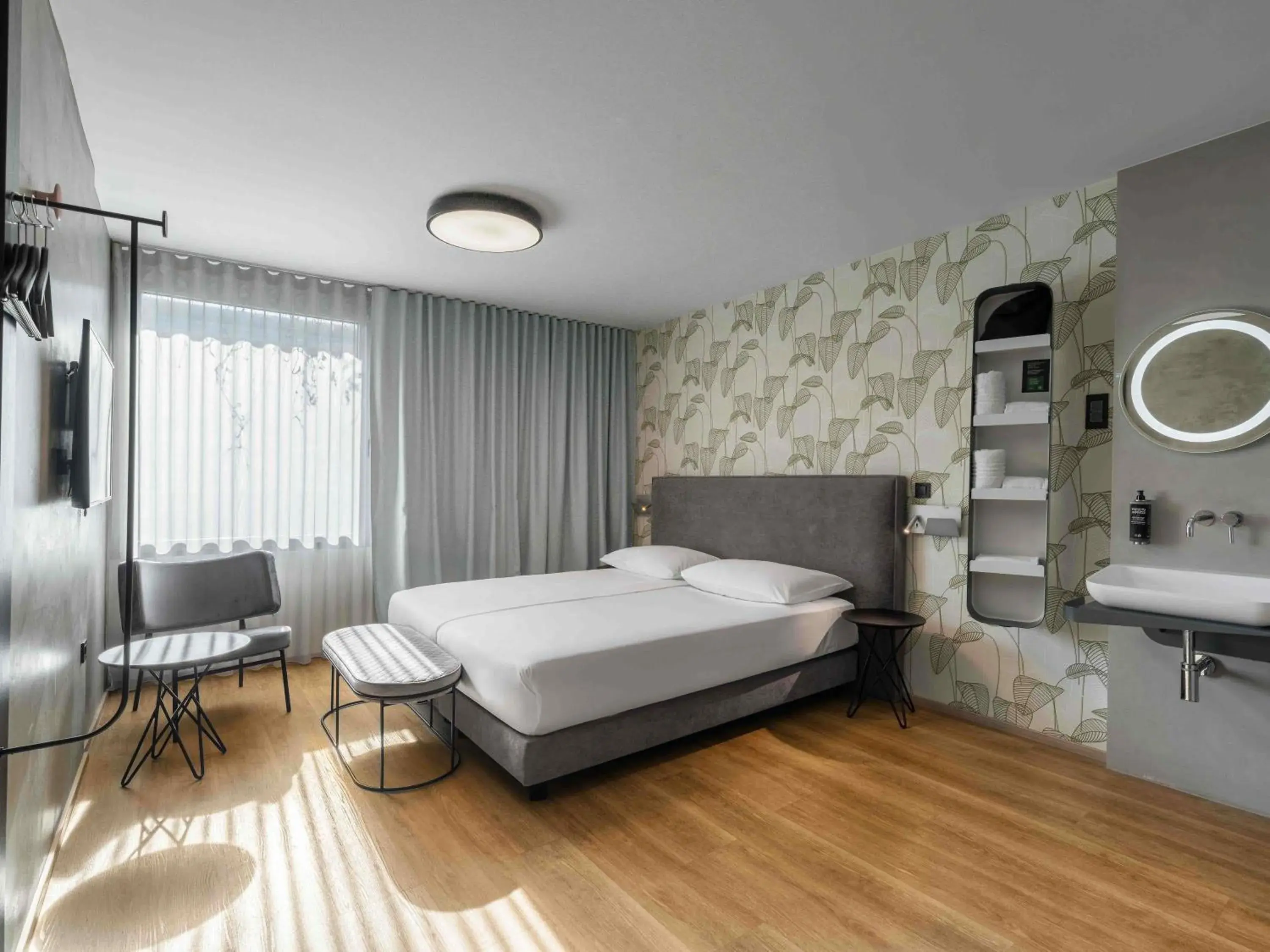 Bedroom, Bed in ibis Styles Ljubljana Centre Bedroom, Bed in ibis Styles Ljubljana Centre