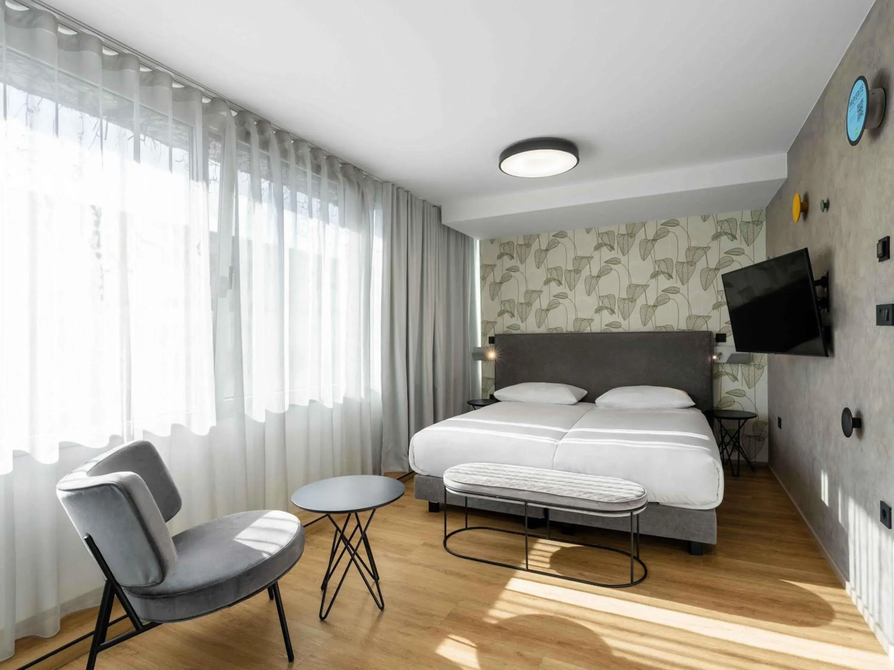 Bedroom, Bed in ibis Styles Ljubljana Centre Bedroom, Bed in ibis Styles Ljubljana Centre