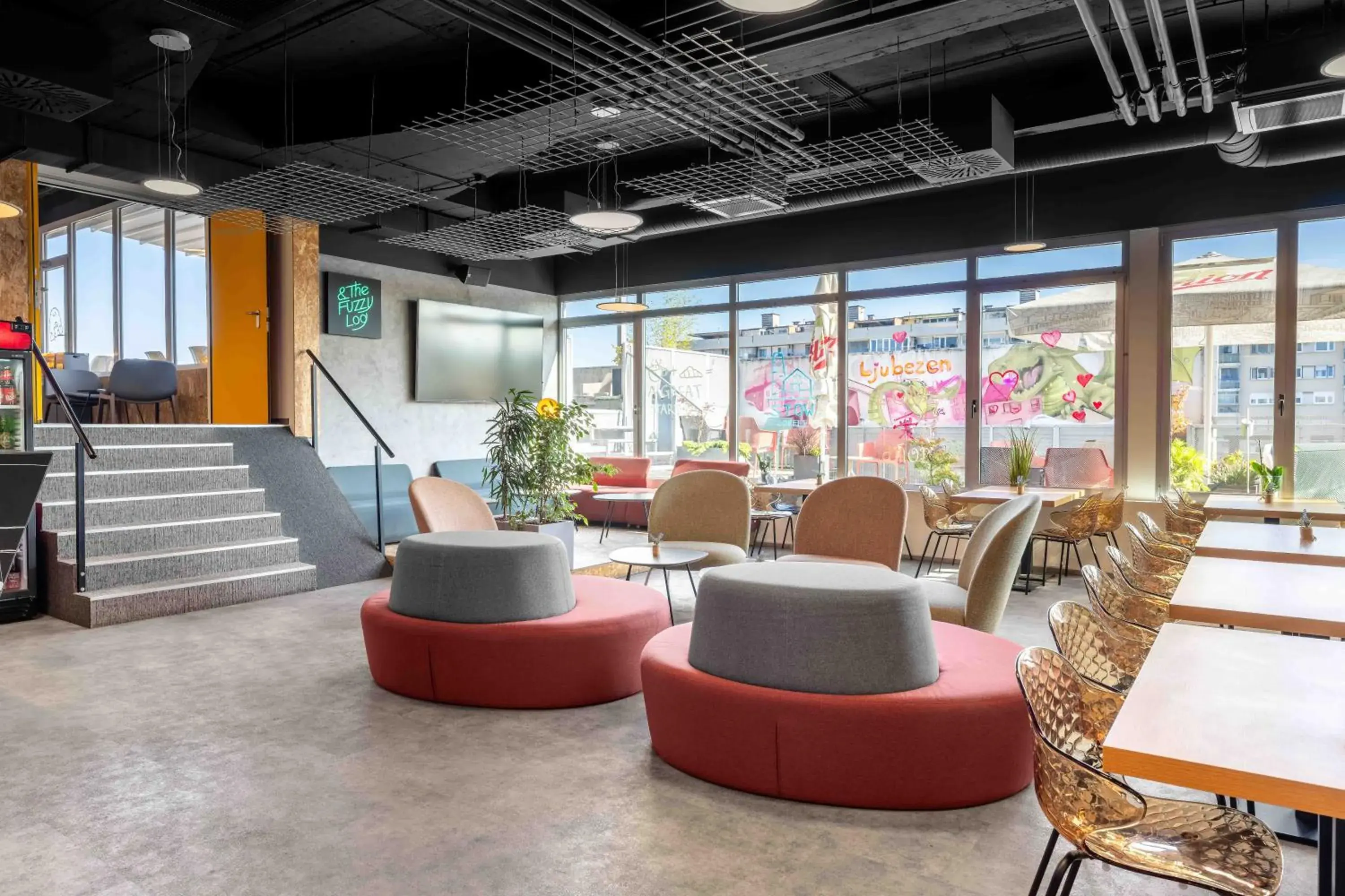 Lobby or reception in ibis Styles Ljubljana Centre Lobby or reception in ibis Styles Ljubljana Centre