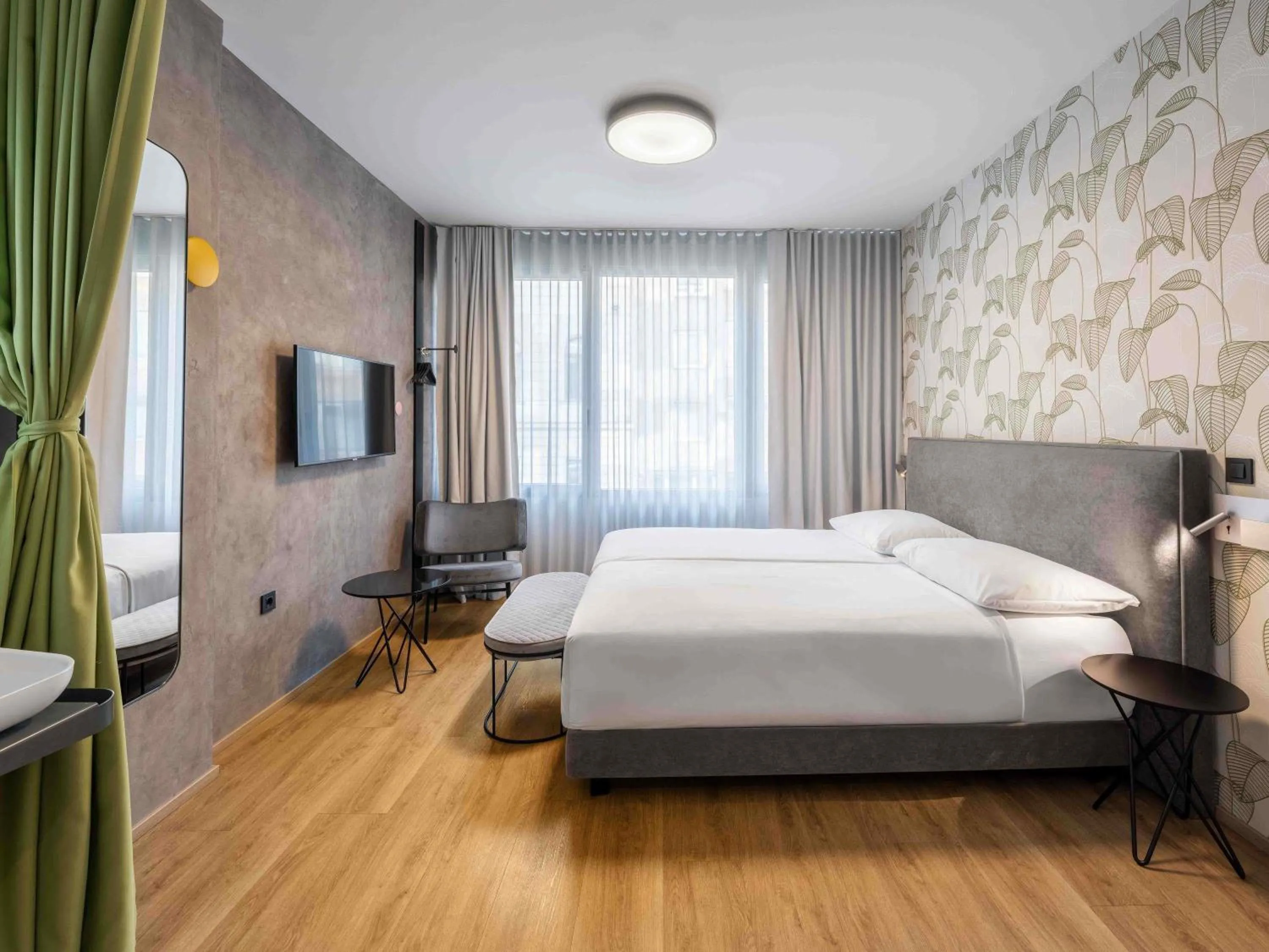 Bedroom, Bed in ibis Styles Ljubljana Centre