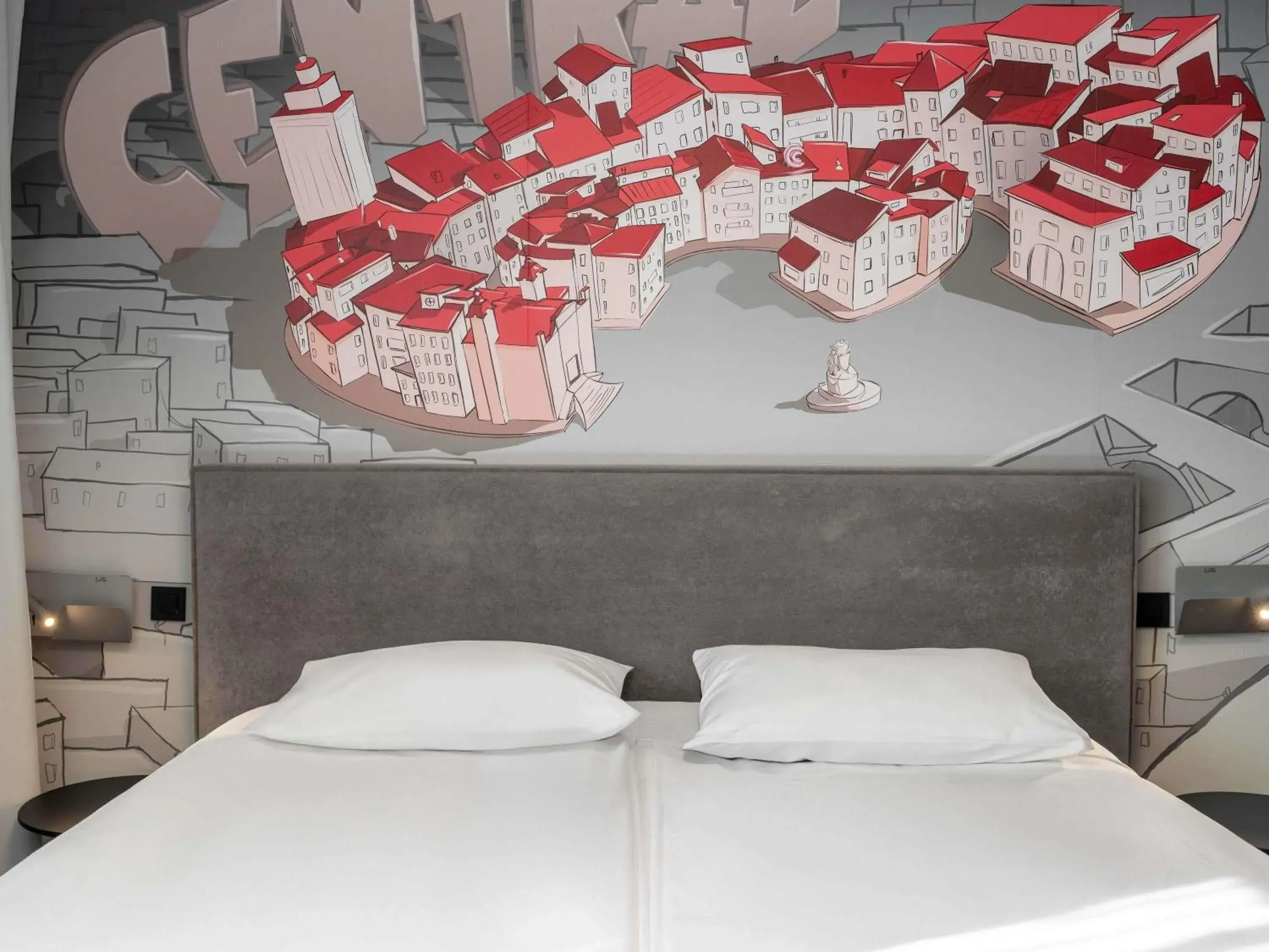 Superior Double Room With Castle View in ibis Styles Ljubljana Centre Superior Double Room With Castle View in ibis Styles Ljubljana Centre