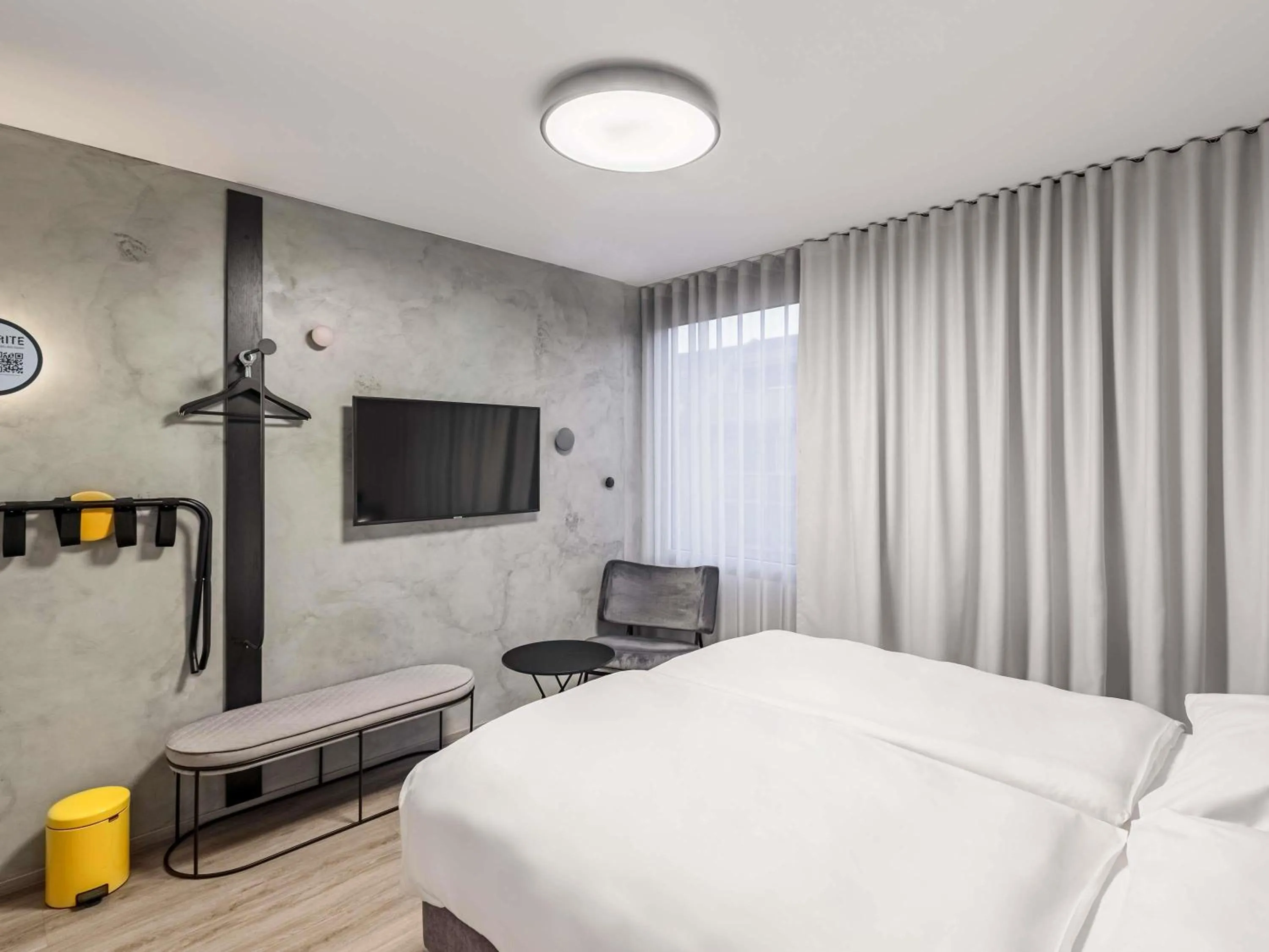 Bedroom, Bed in ibis Styles Ljubljana Centre