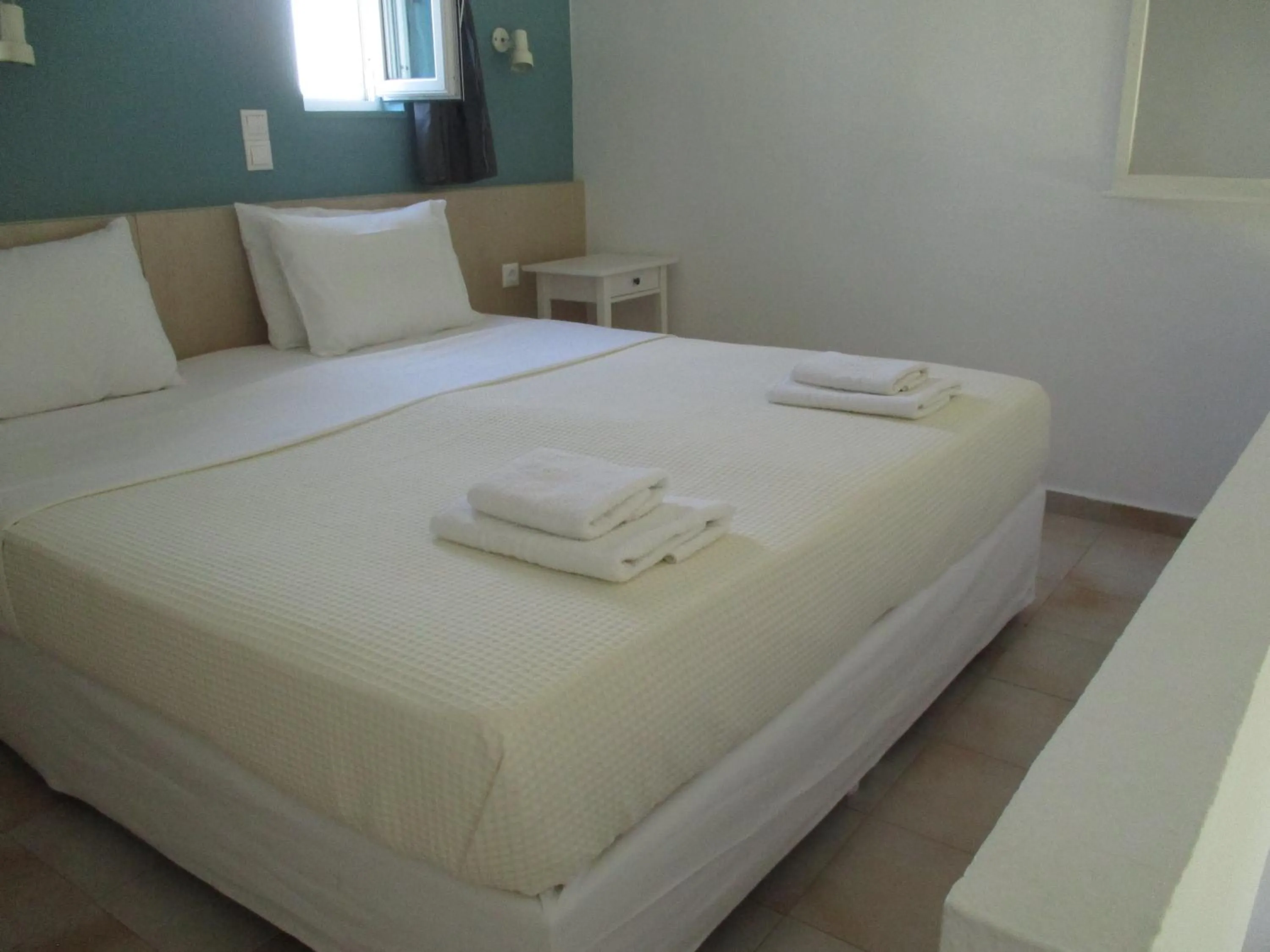 Bed in Theodosia Studios