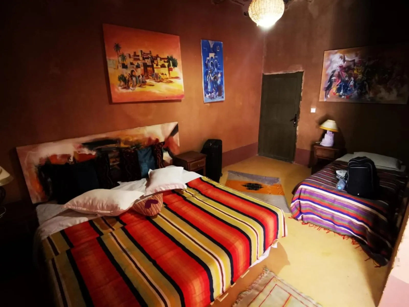 Bed in Kasbah du Peintre