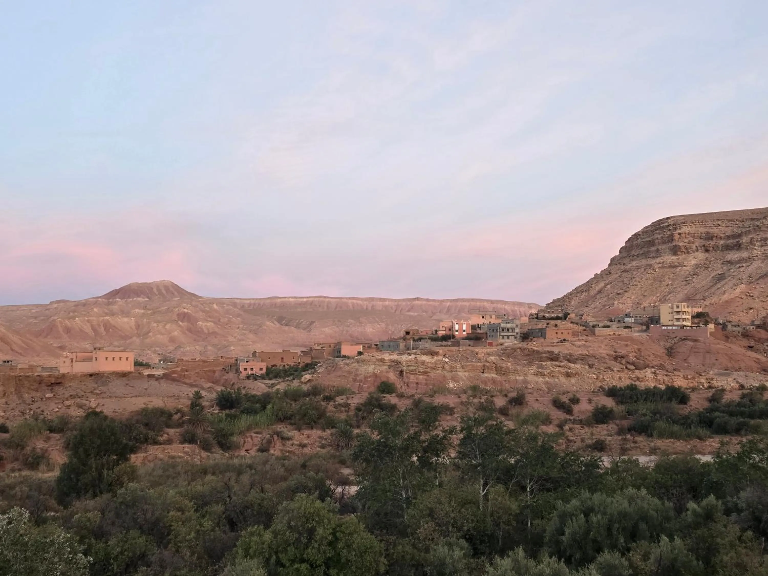 Natural landscape in Kasbah du Peintre