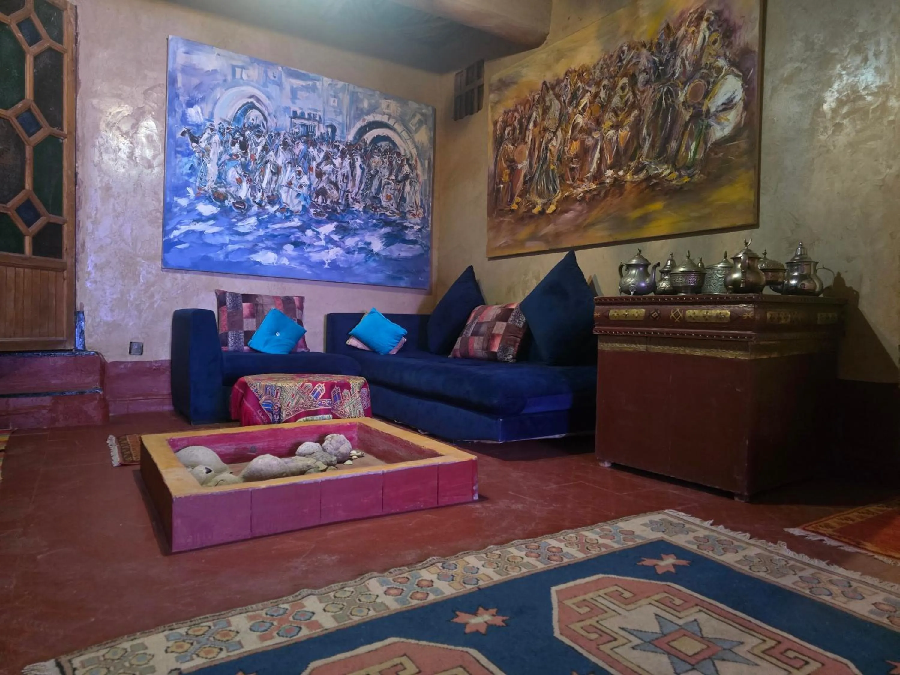 Living room in Kasbah du Peintre