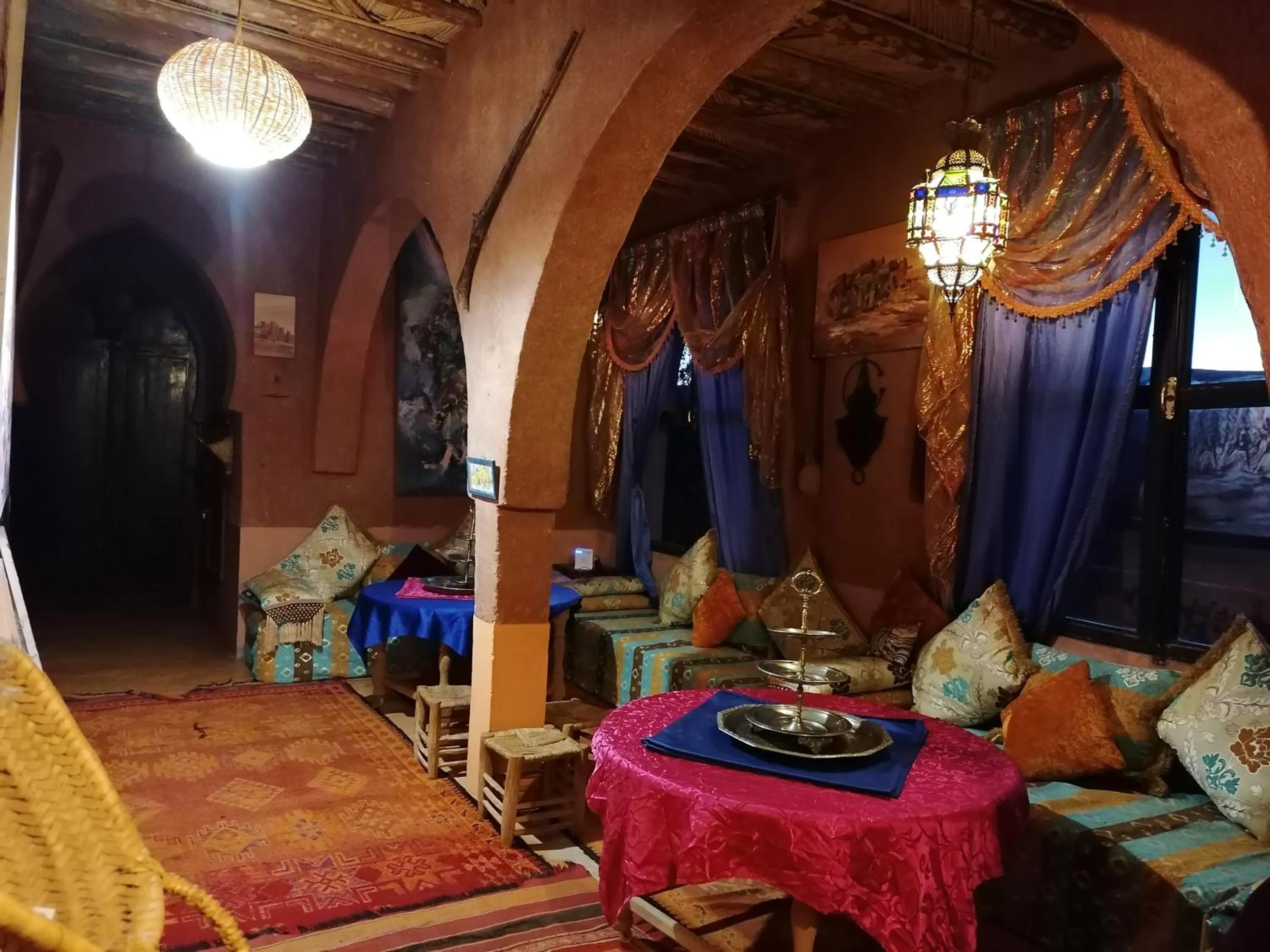 Living room in Kasbah du Peintre