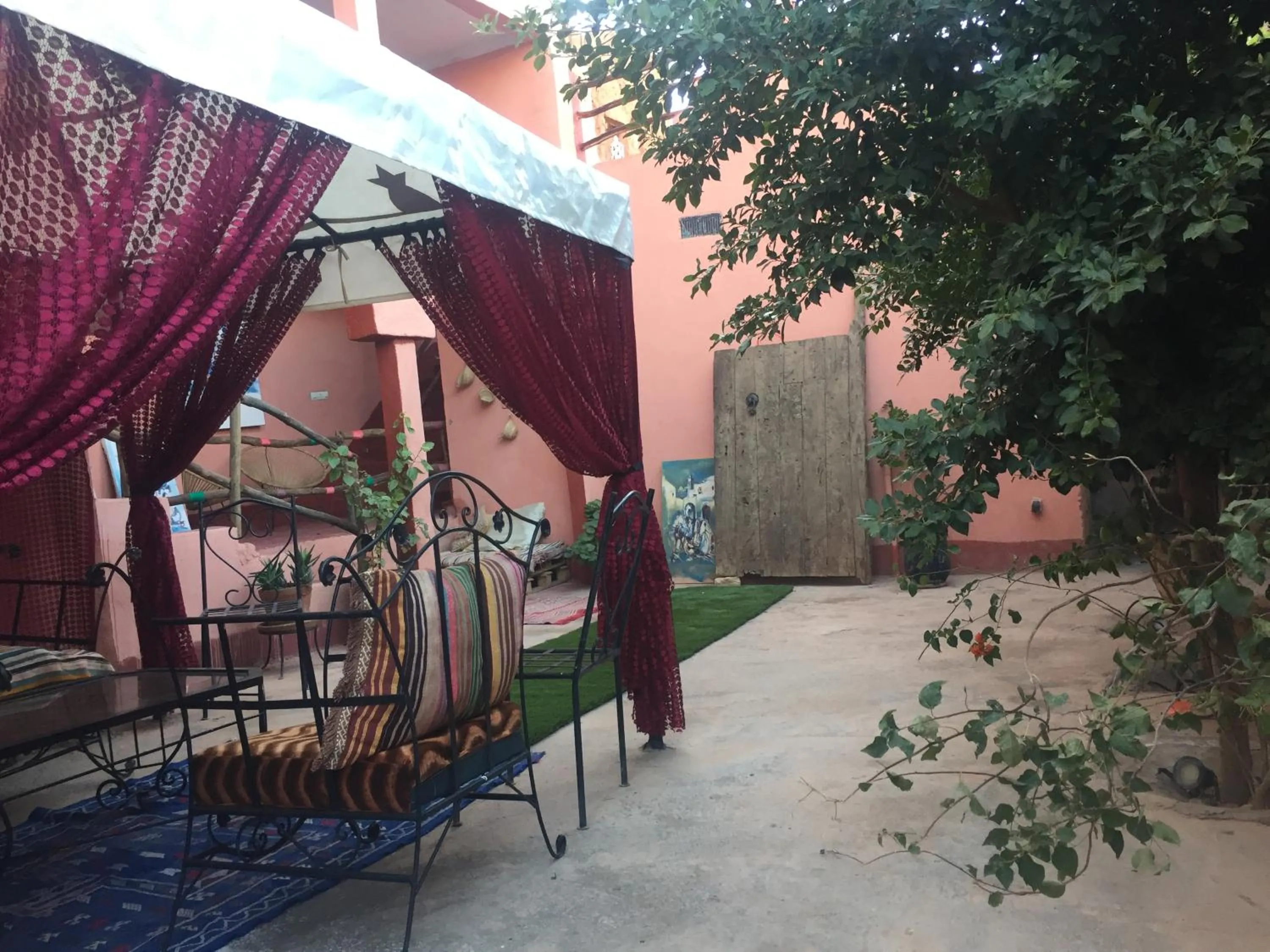 Patio in Kasbah du Peintre