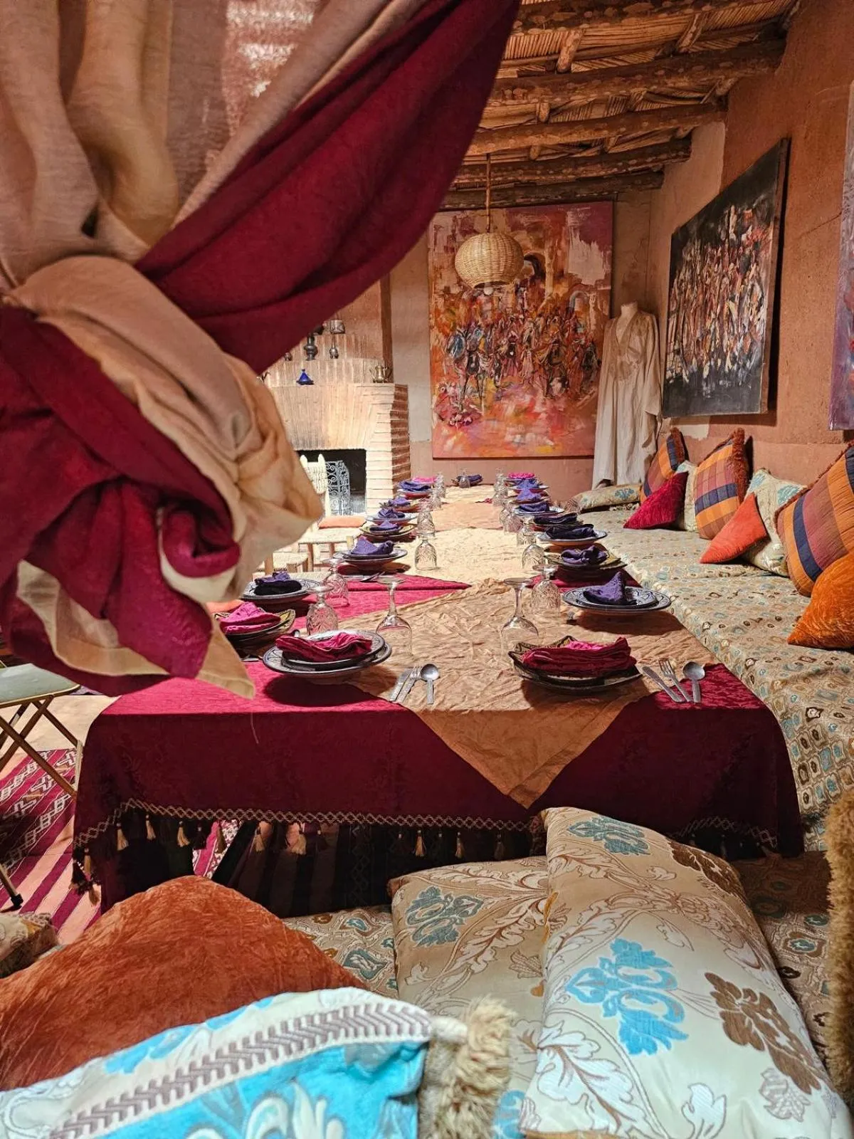 Restaurant/places to eat in Kasbah du Peintre