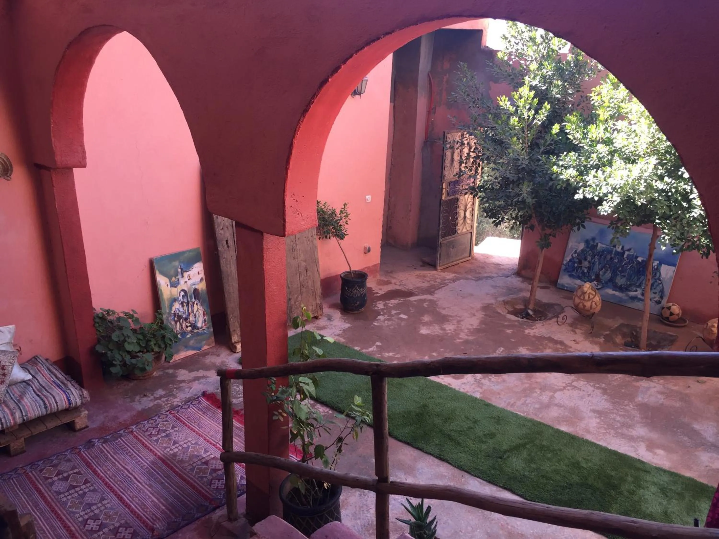 Patio in Kasbah du Peintre
