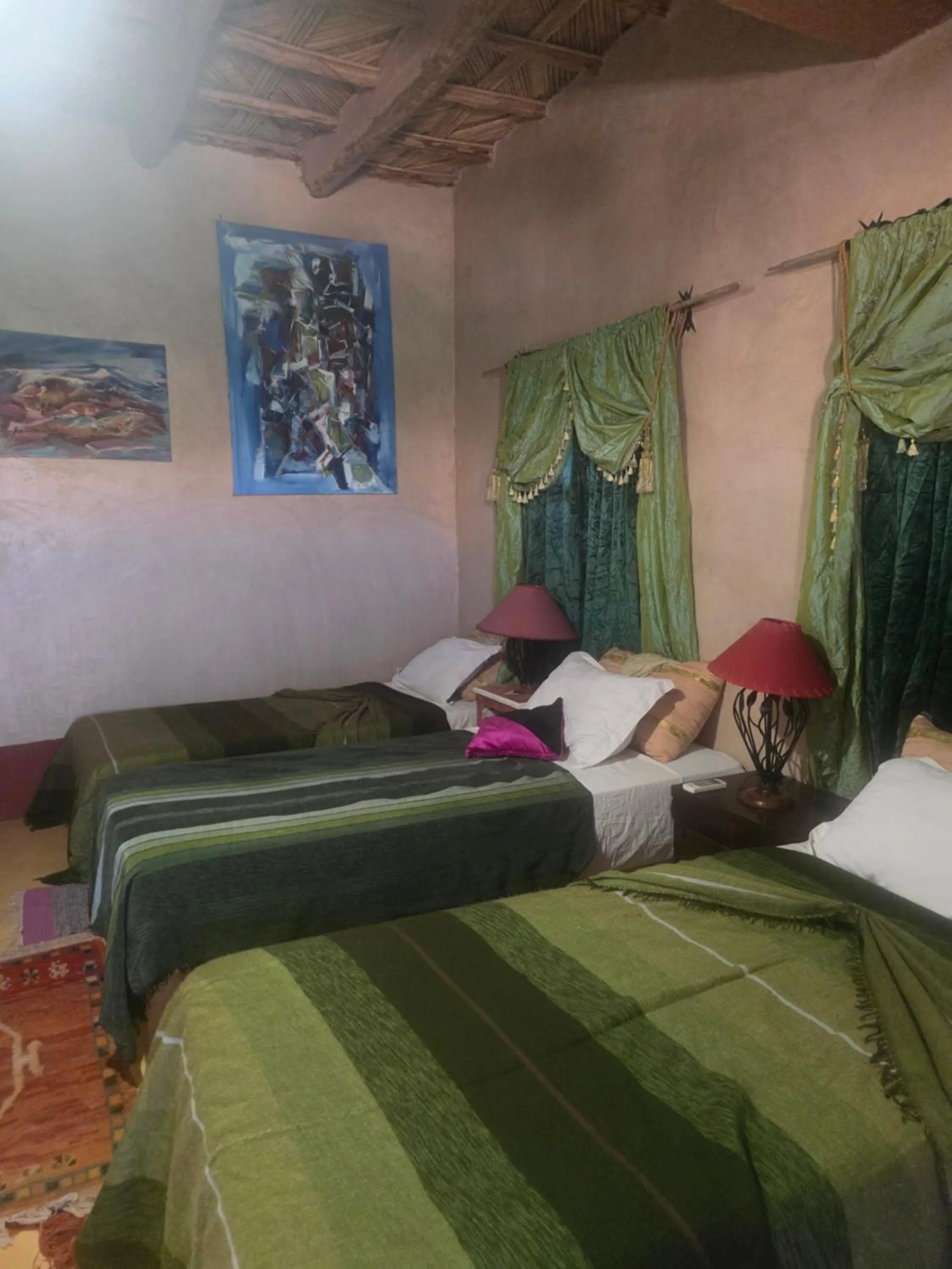 Bed in Kasbah du Peintre