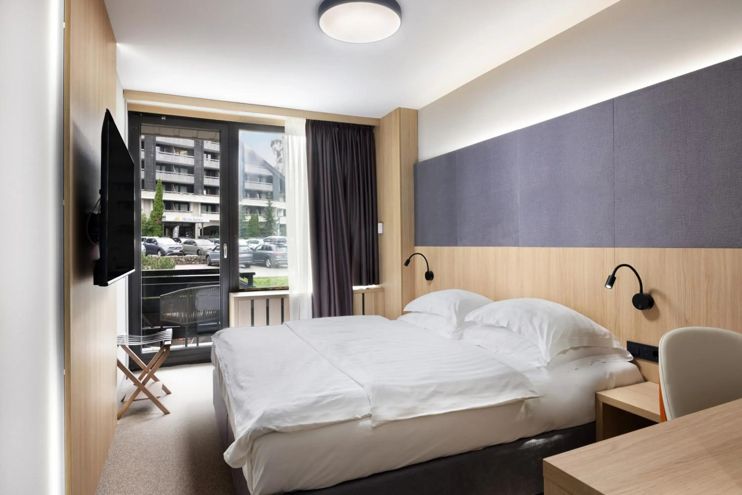 Bed in Hotel Kompas Bed in Hotel Kompas