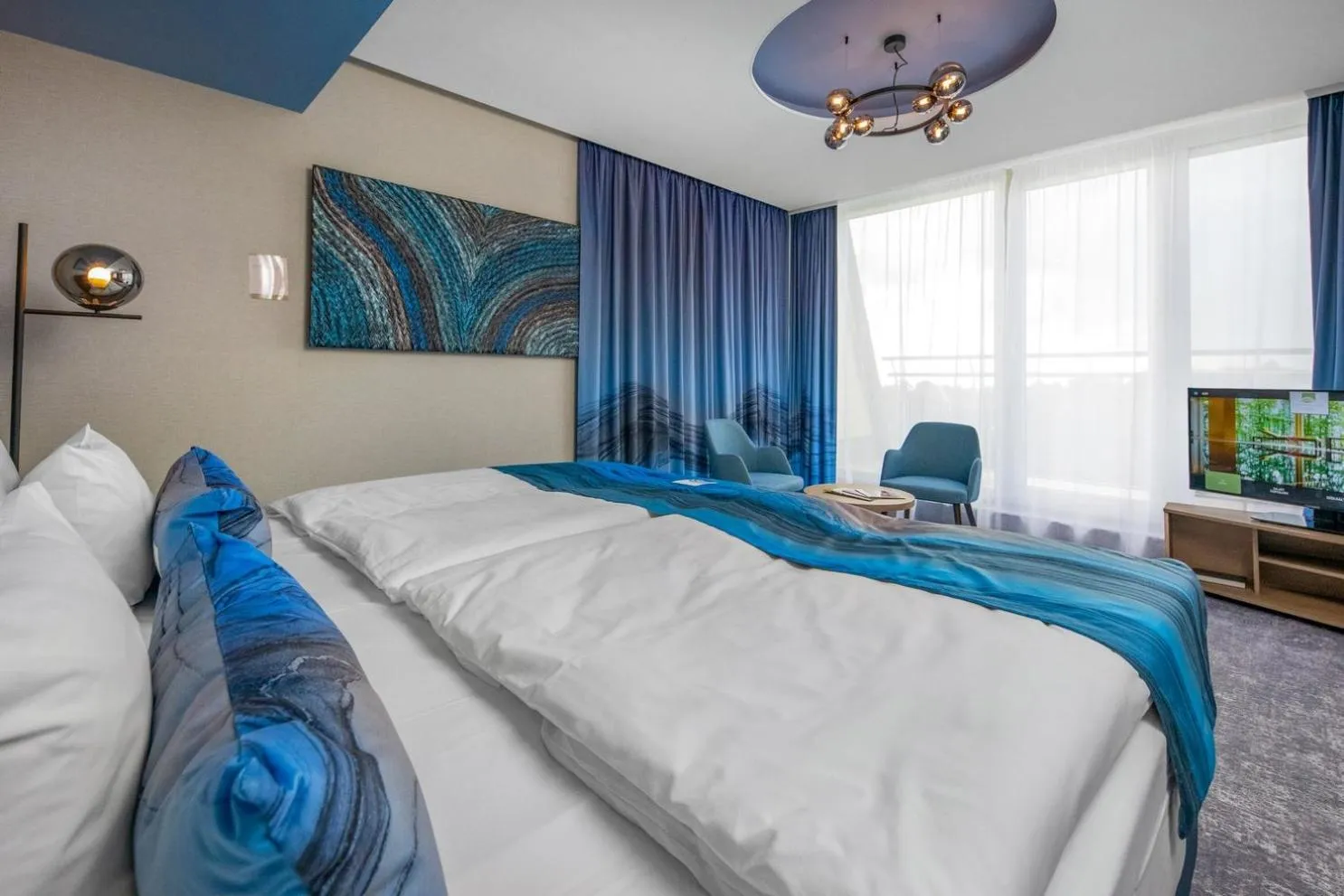 Bedroom, Bed in Lifestyle Hotel Mátra