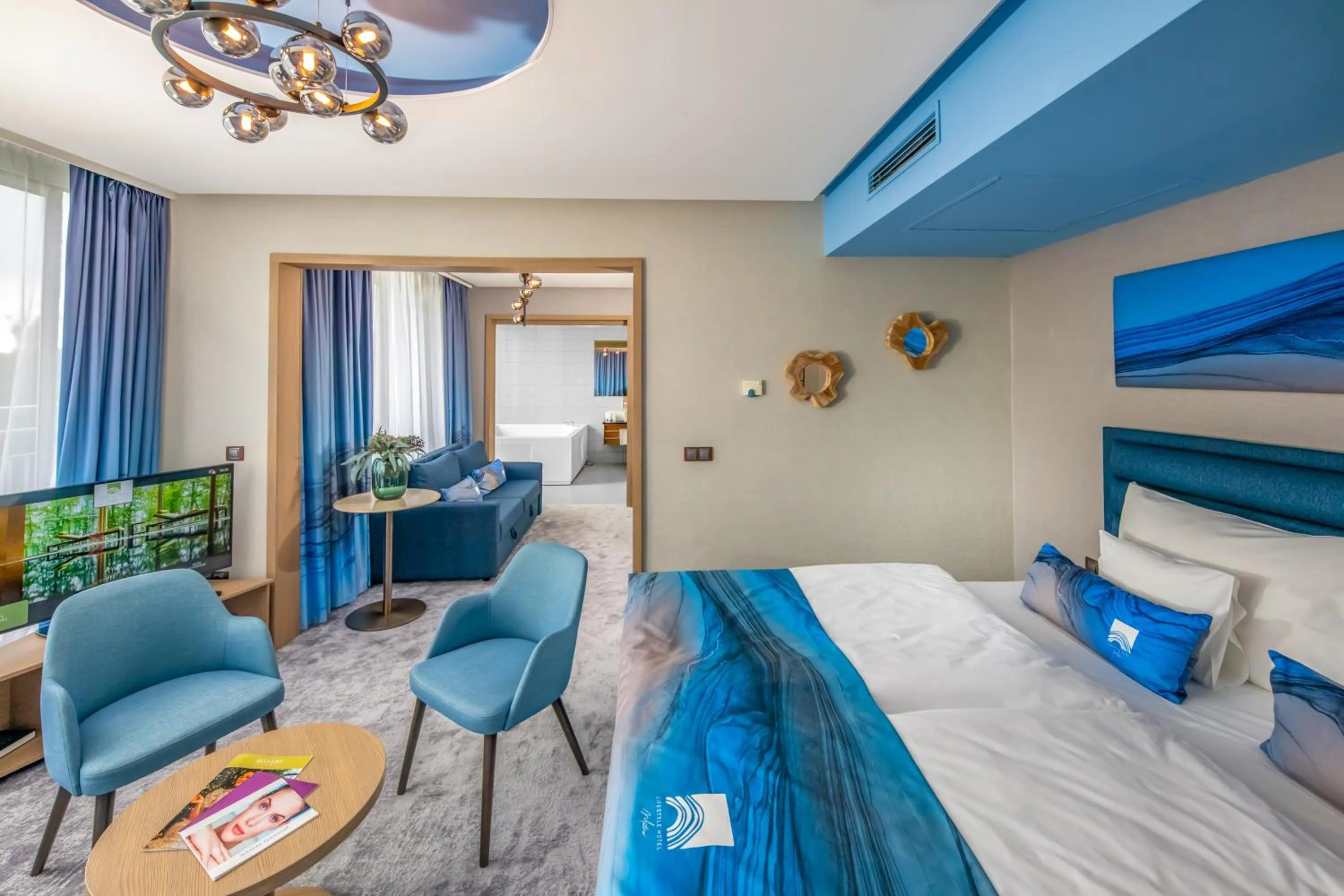 Bedroom, Bed in Lifestyle Hotel Mátra