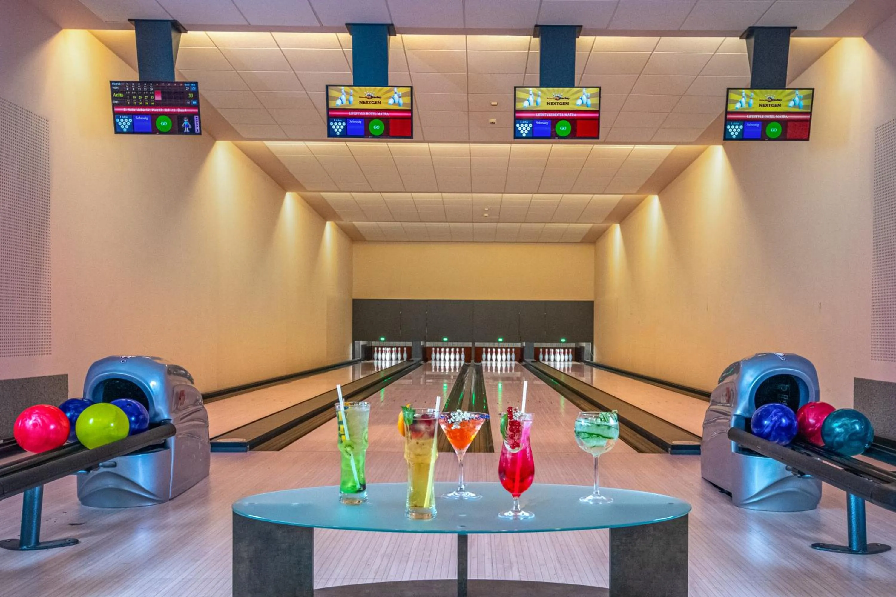 Bowling in Lifestyle Hotel Mátra