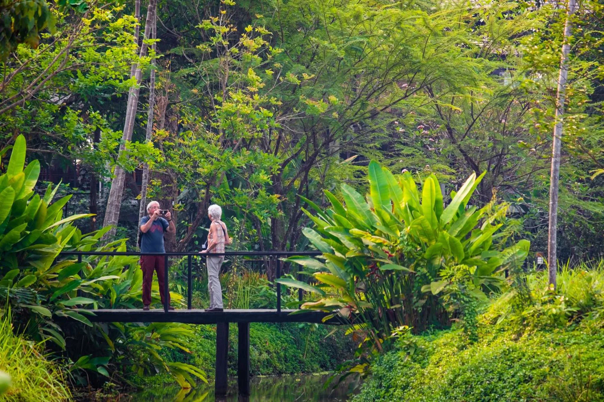 Garden in The River Resort