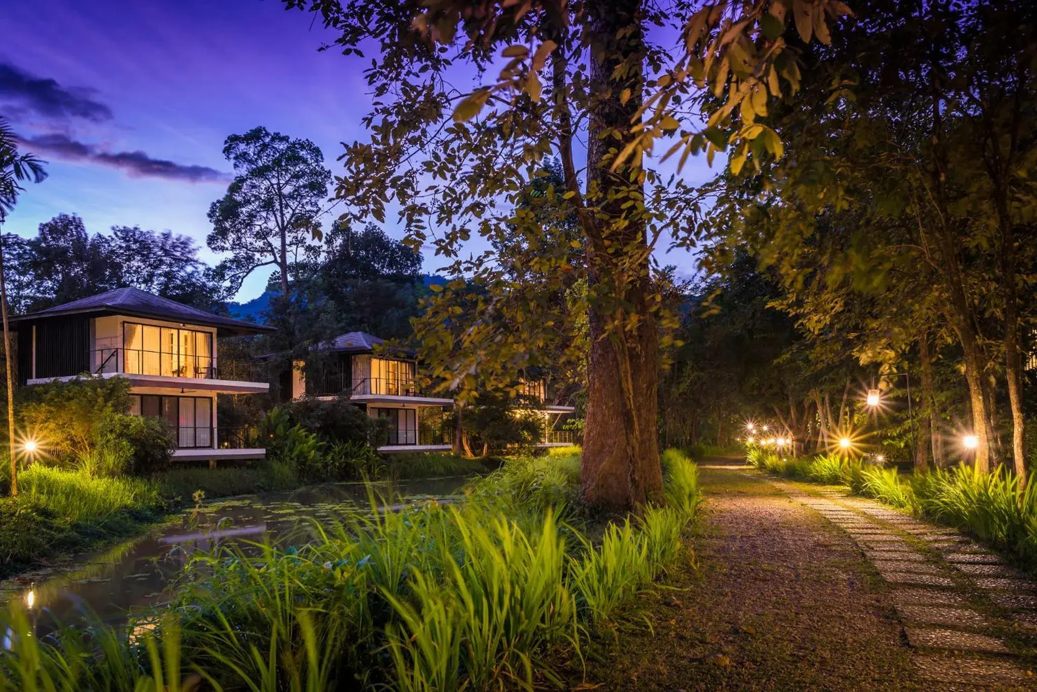 Property building in The River Resort Property building in The River Resort