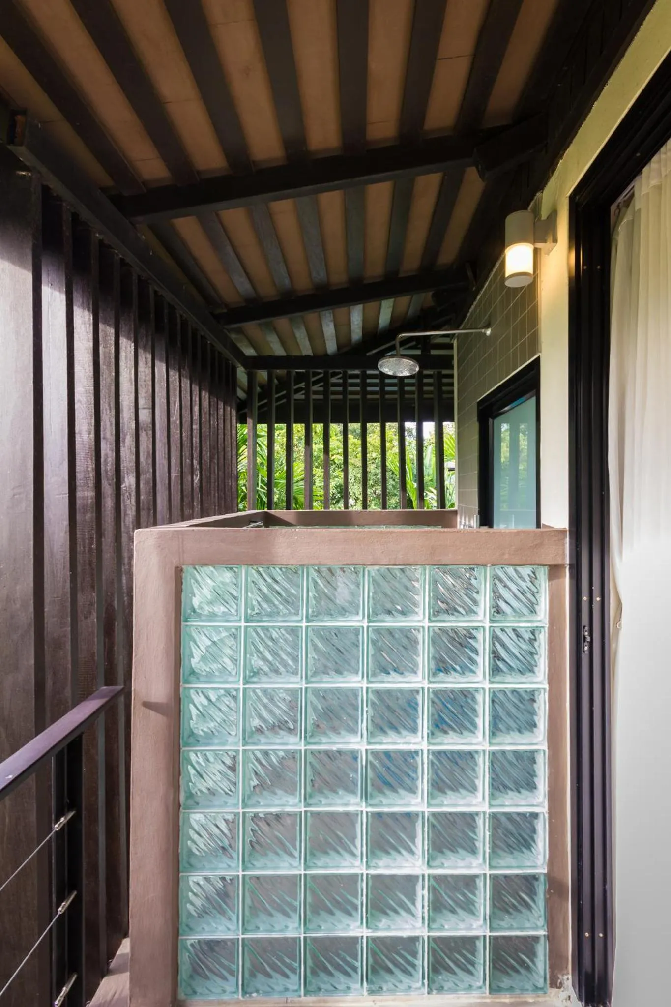 Shower in The River Resort