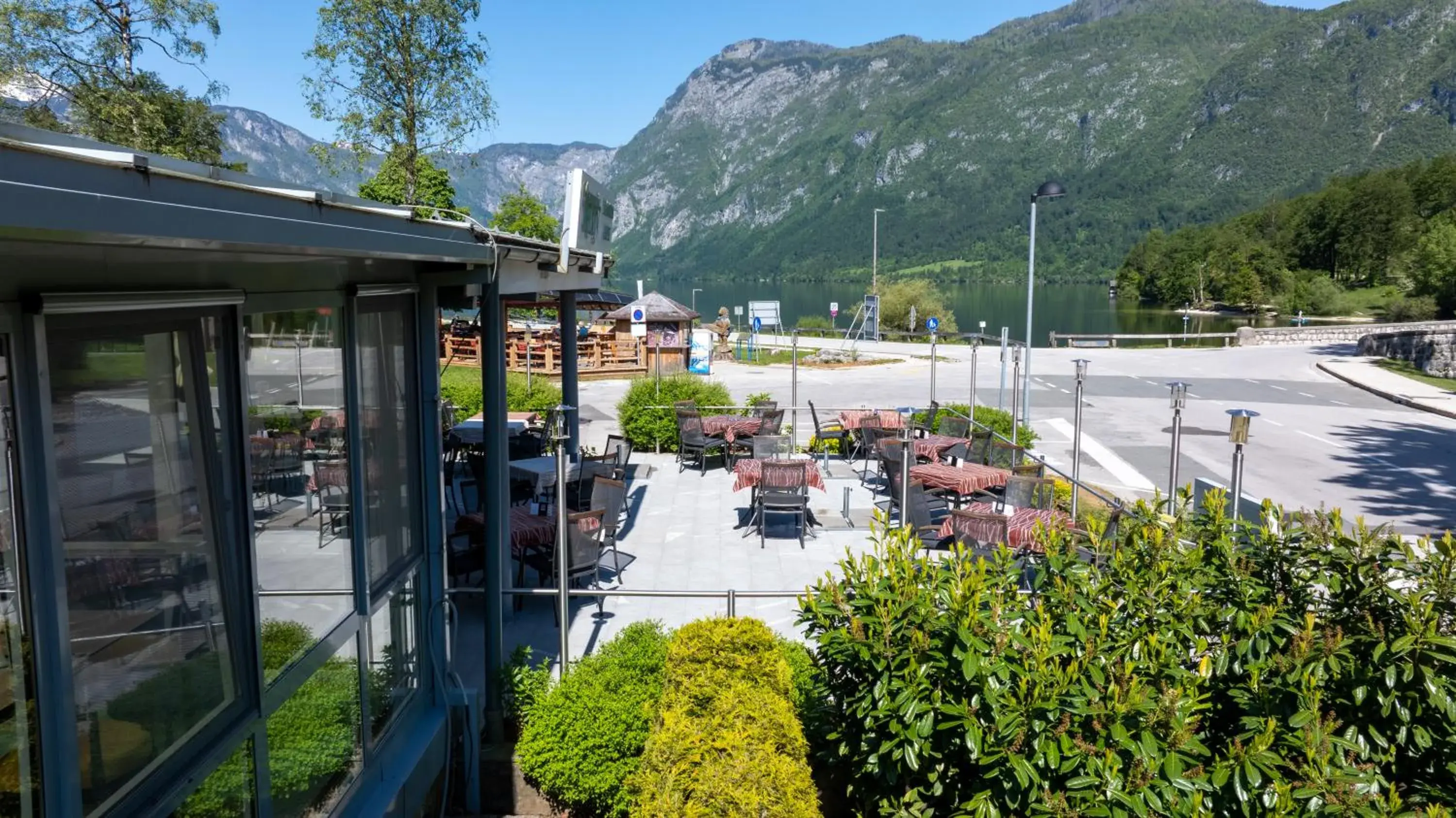 View (from property/room) in Hotel Jezero View (from property/room) in Hotel Jezero