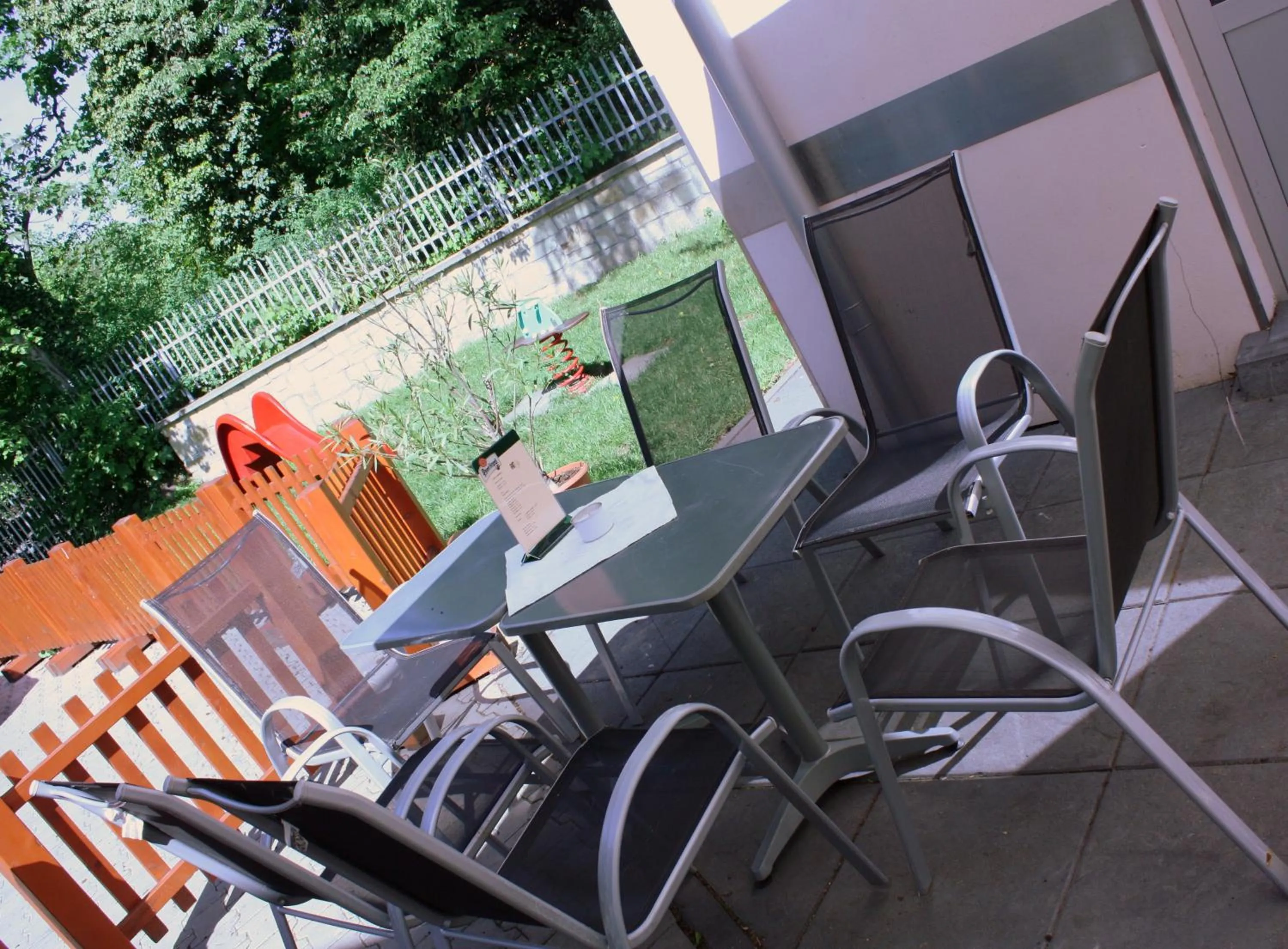 Garden in Penzion a CaféRestaurant U lávky