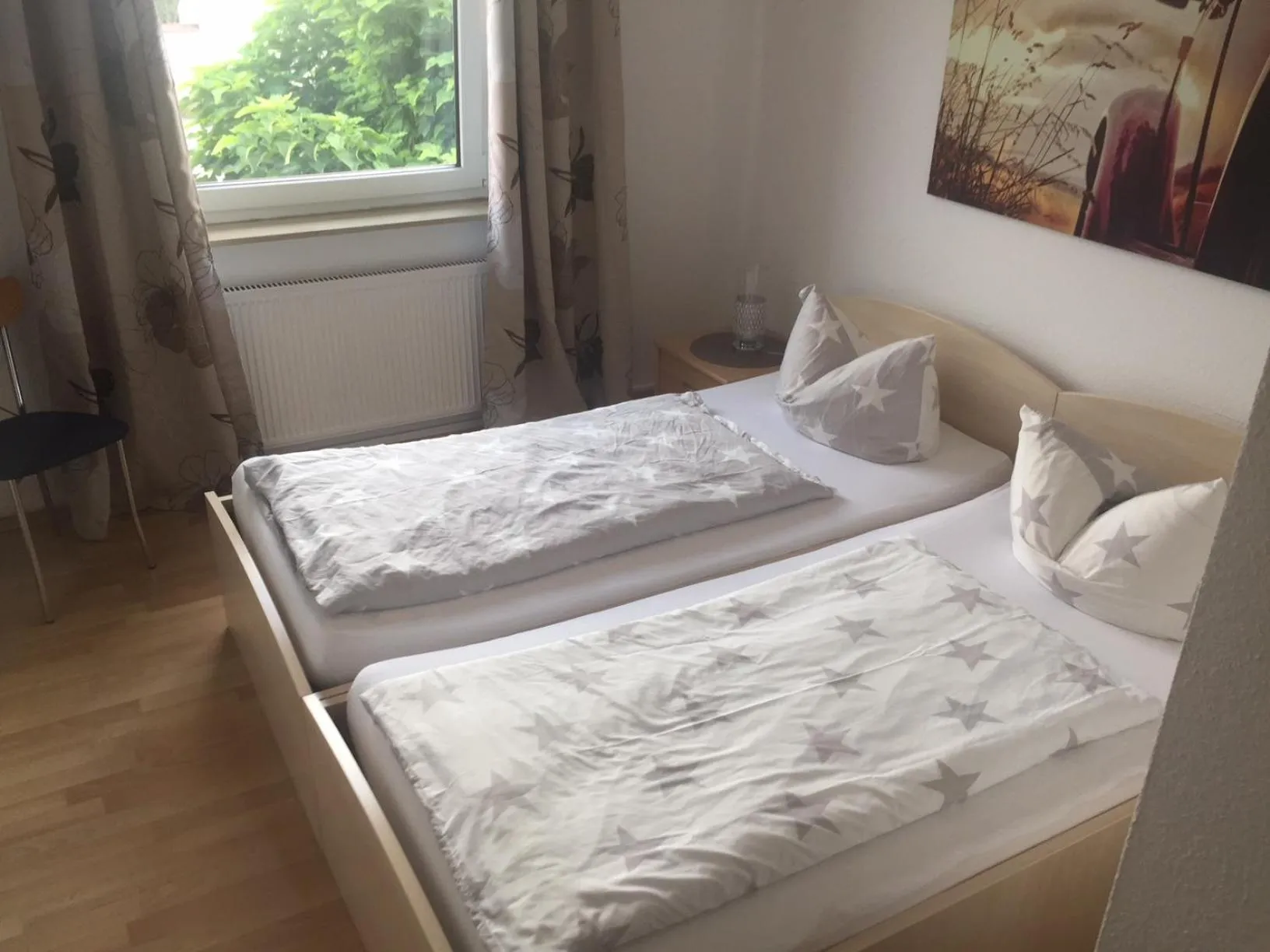 Bed in Hotel Maxdorfer Hof