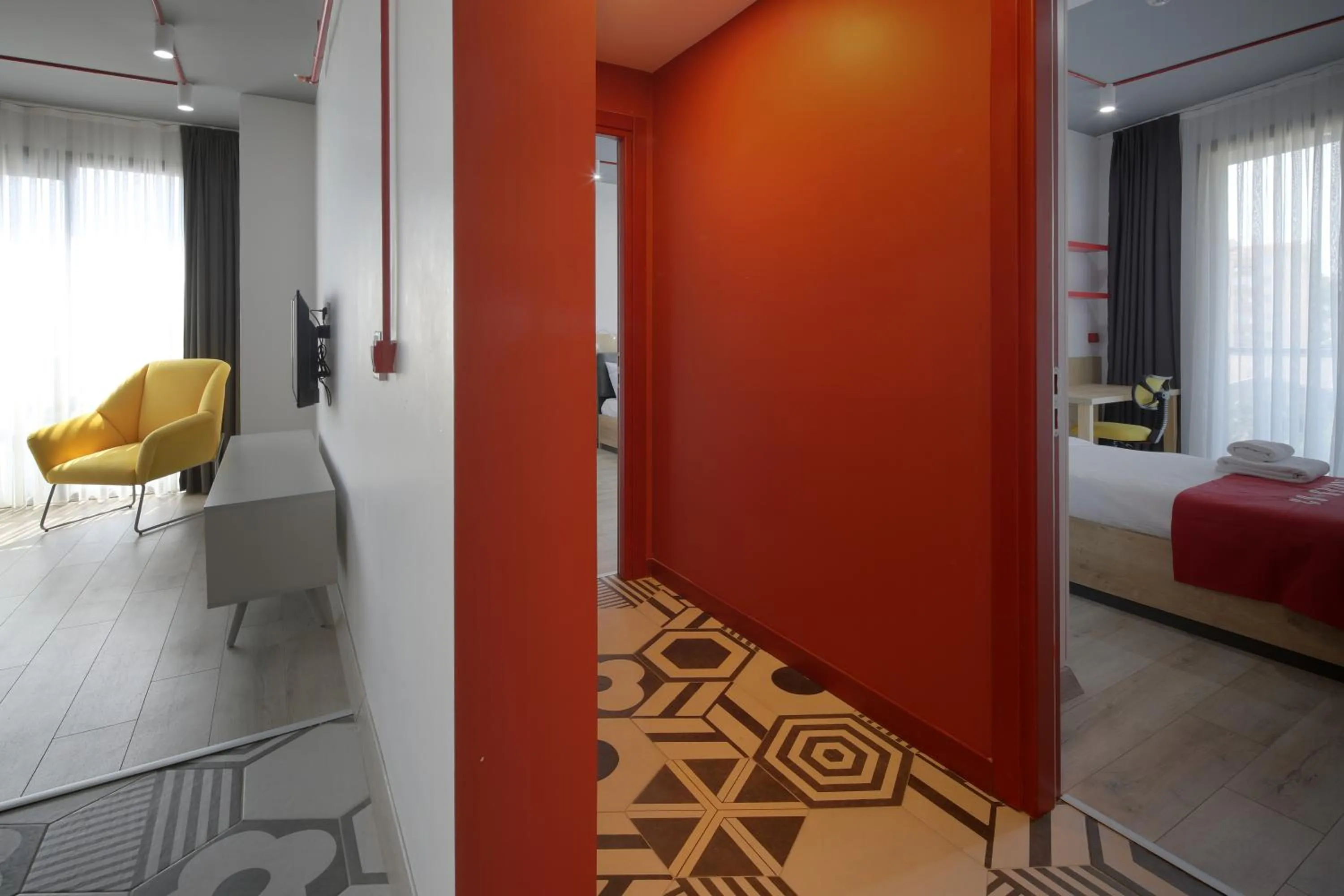 Bed in Coordinat Suits