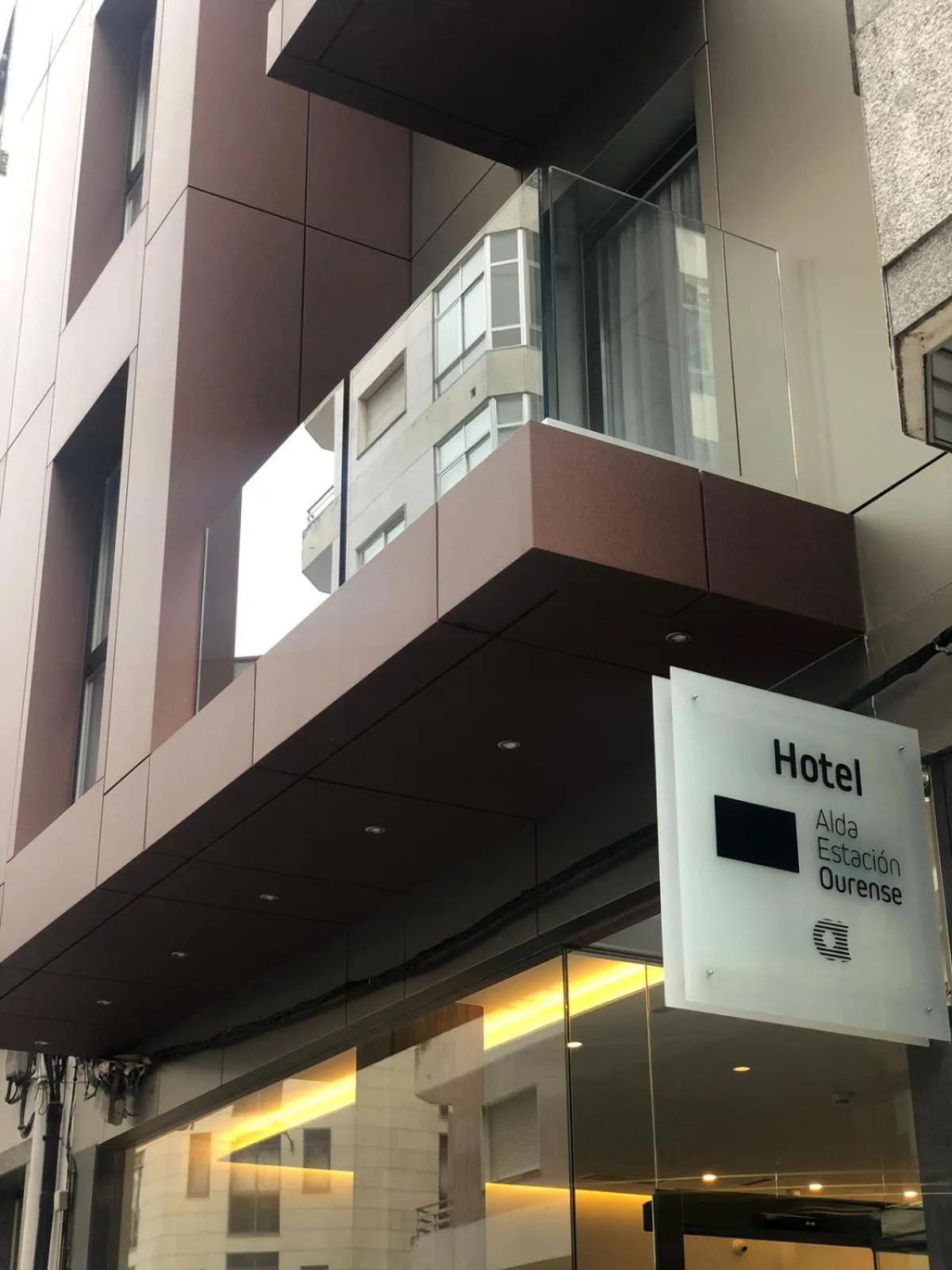 Property building in Hotel Alda Estación Ourense