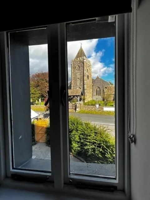 Garden view in The Marton Arms