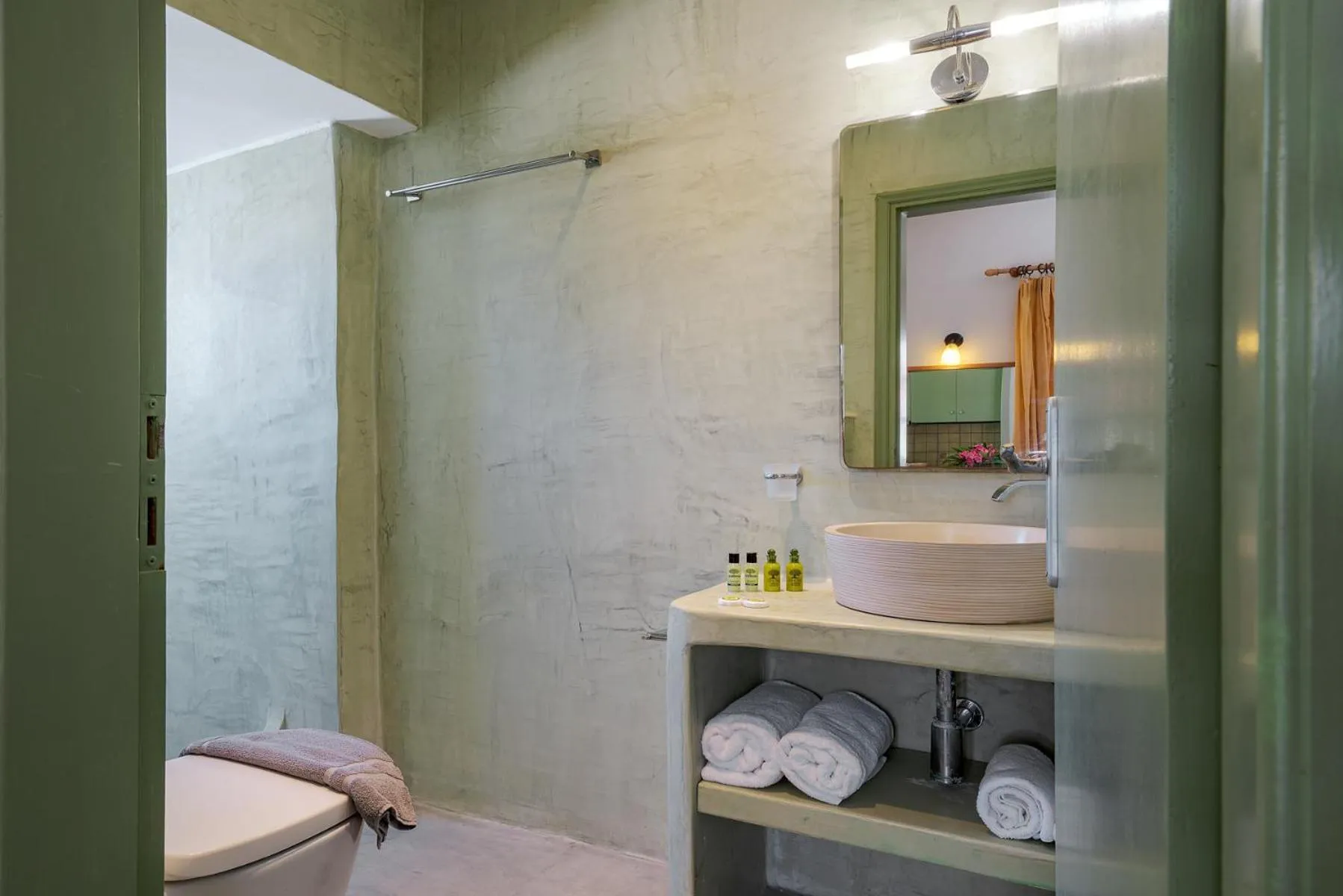 Bathroom in Ambeli Apartments