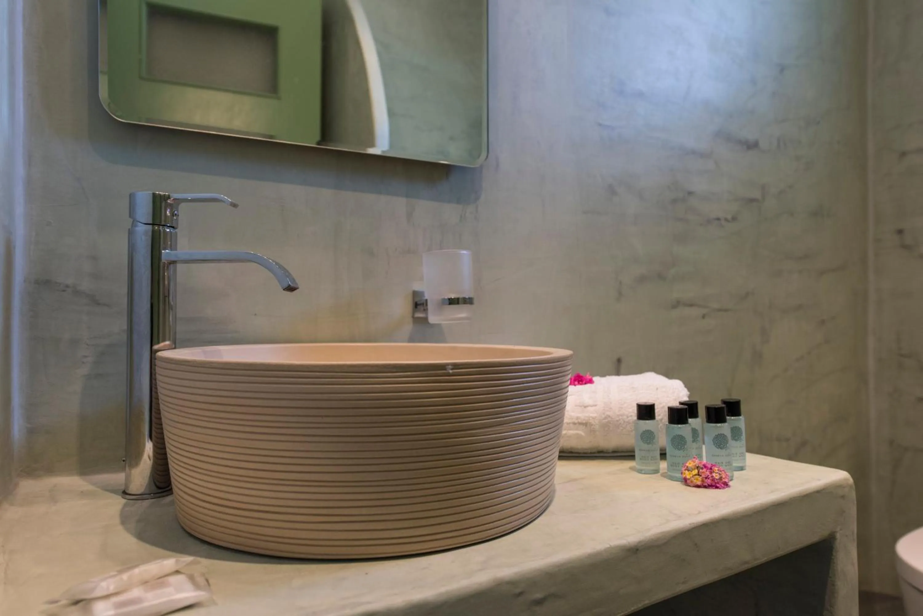Bathroom in Ambeli Apartments