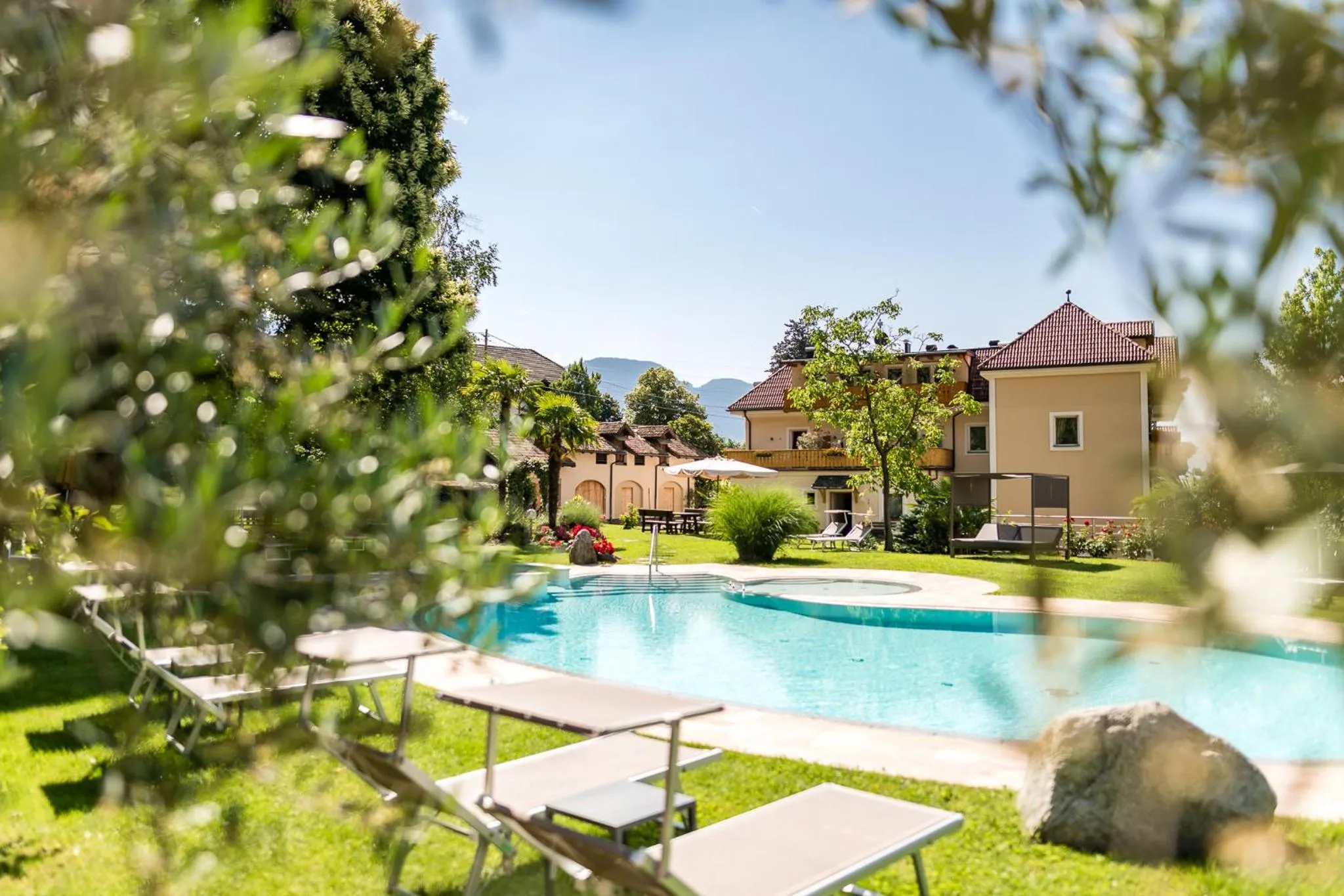 Garden in Hotel Wessobrunn