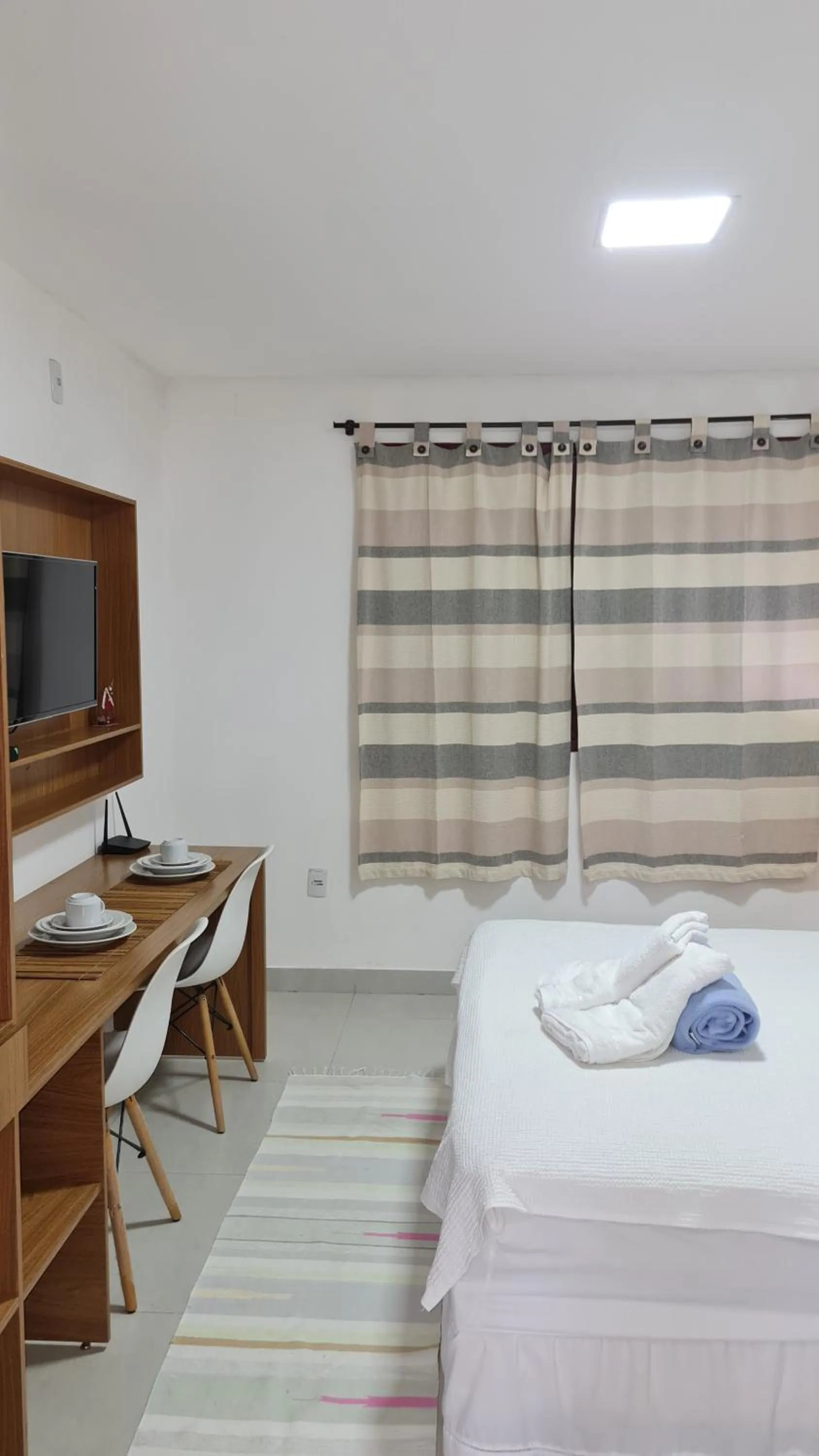 Bed in Pousada Jeito Bom de Viver