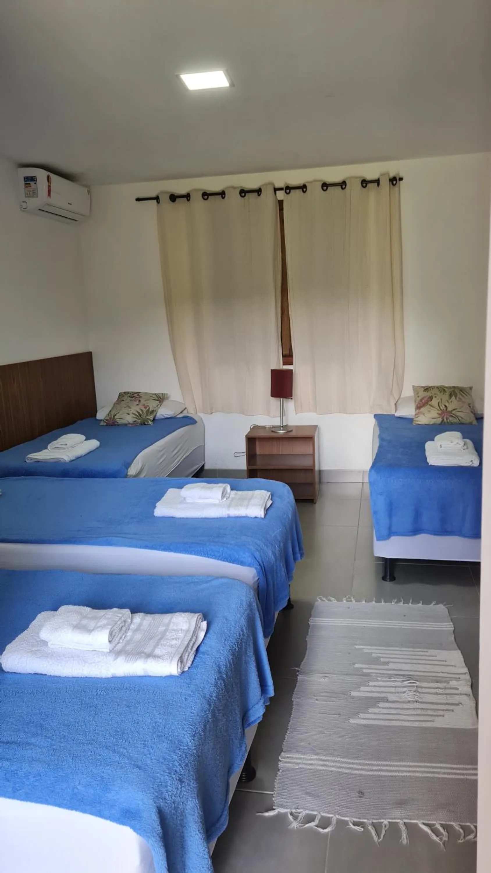 Bed in Pousada Jeito Bom de Viver