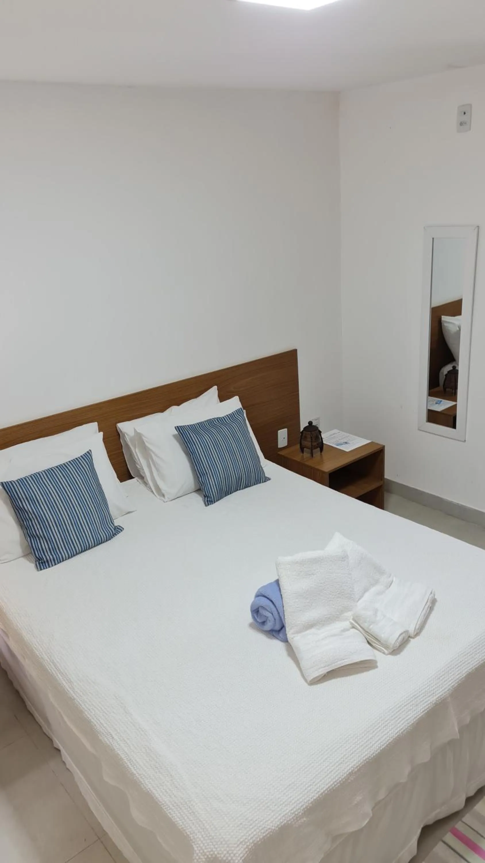 Bed in Pousada Jeito Bom de Viver