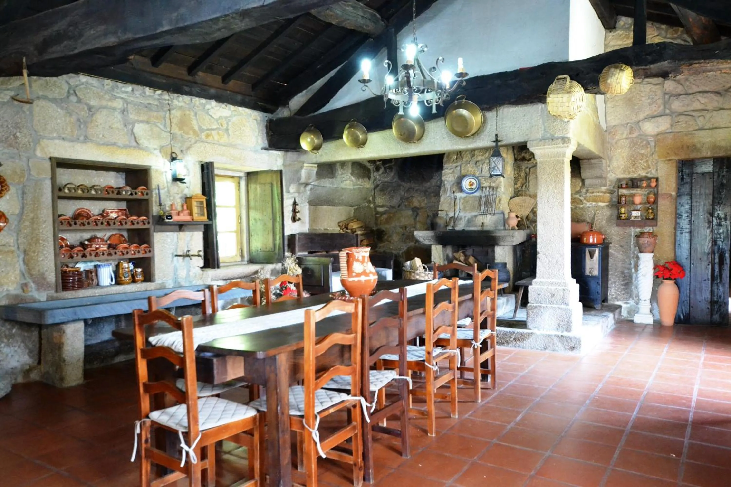 Communal lounge/ TV room in Casa de Sta Comba