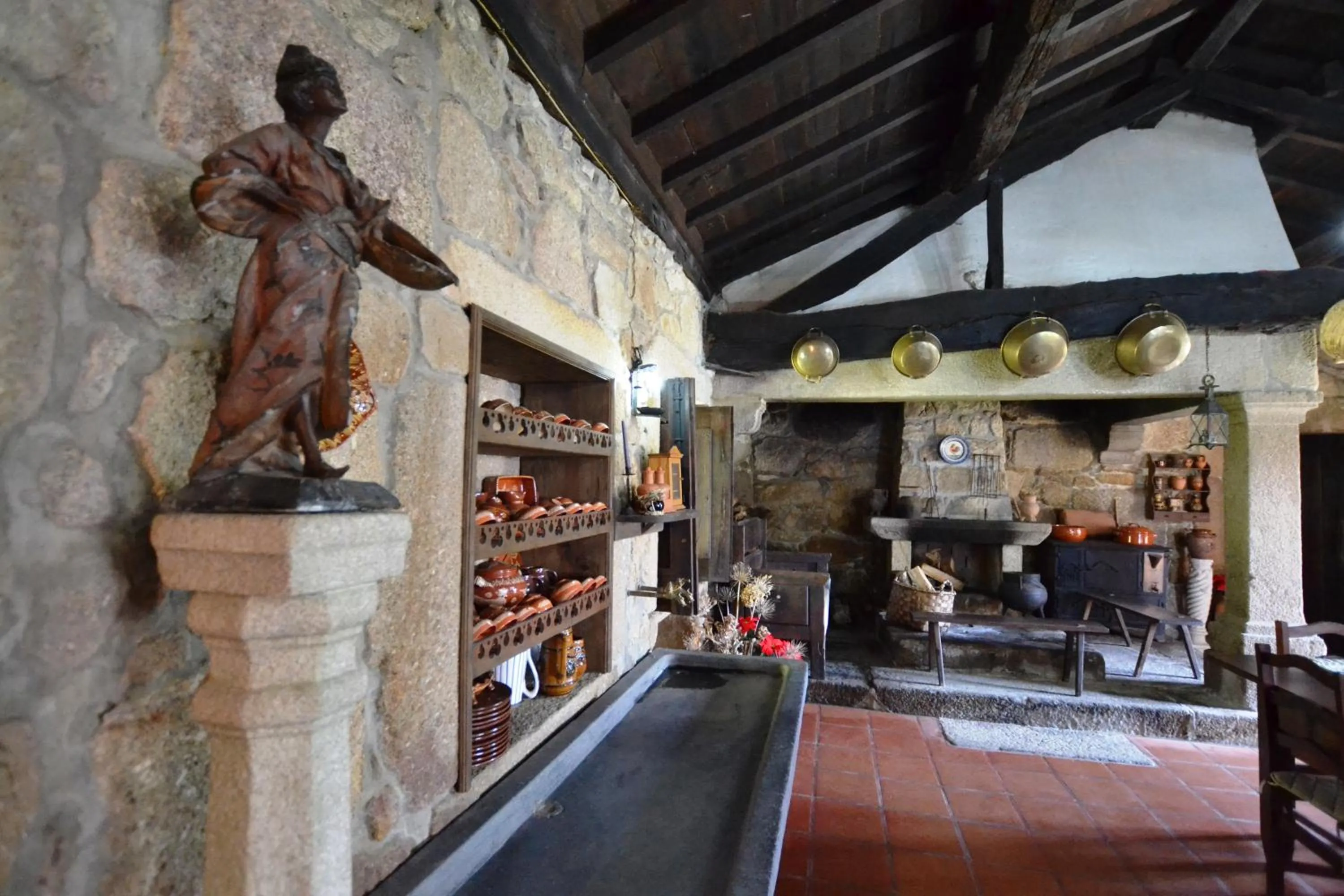 Communal lounge/ TV room in Casa de Sta Comba