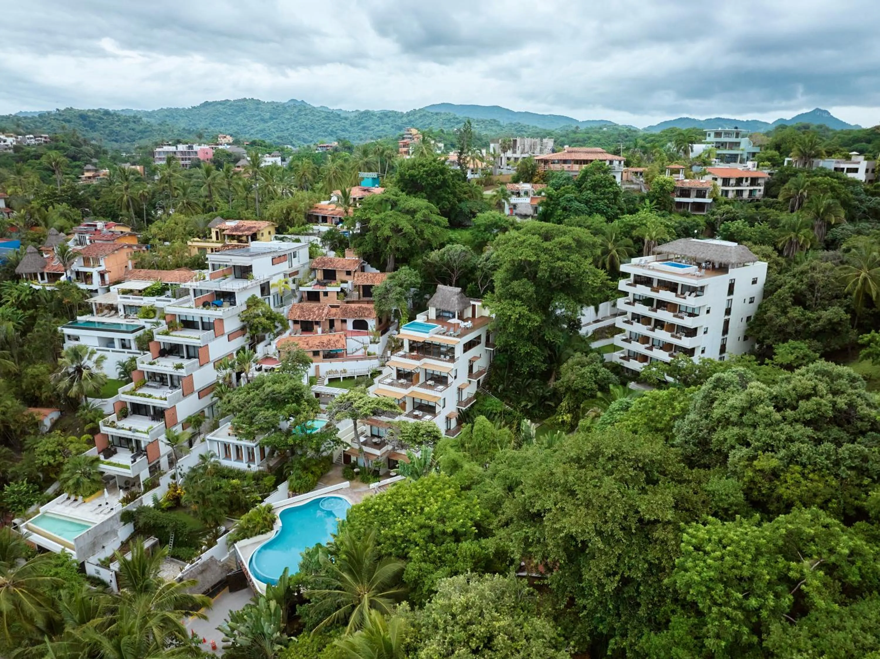 Property building in Ysuri Sayulita - Beachfront Hotel