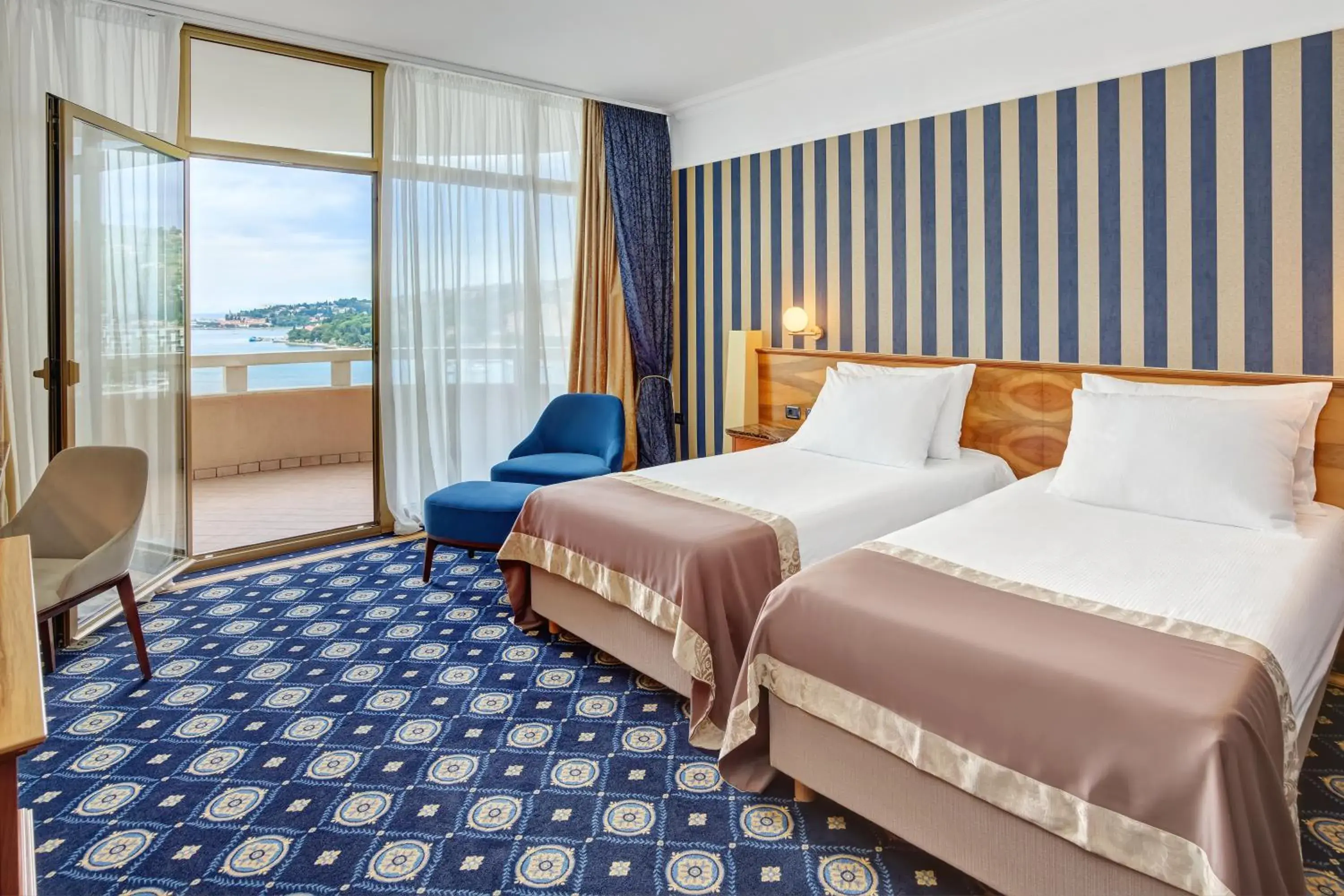 Bedroom, Bed in Remisens Hotel METROPOL Bedroom, Bed in Remisens Hotel METROPOL