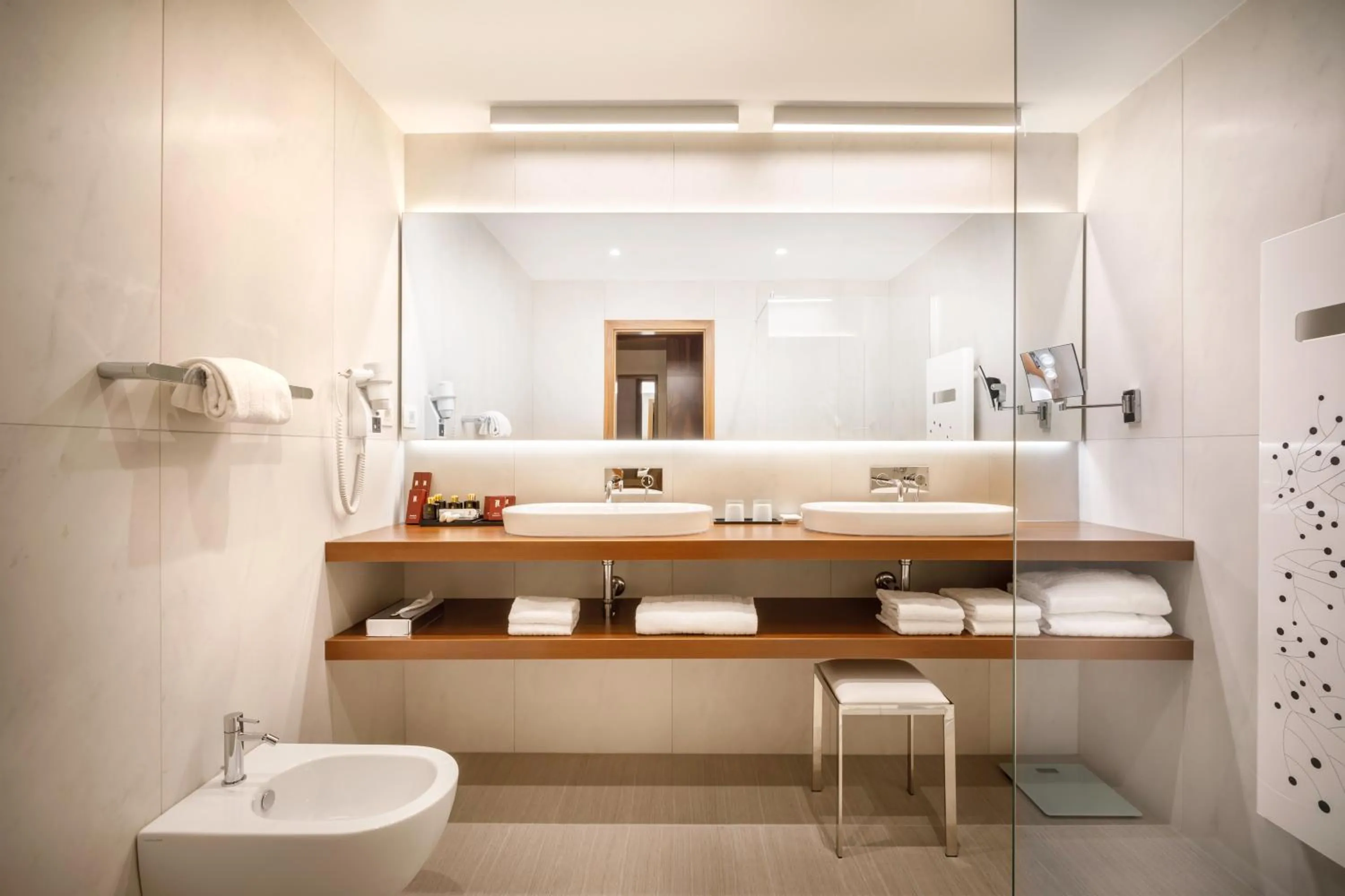 Bathroom in Remisens Hotel METROPOL