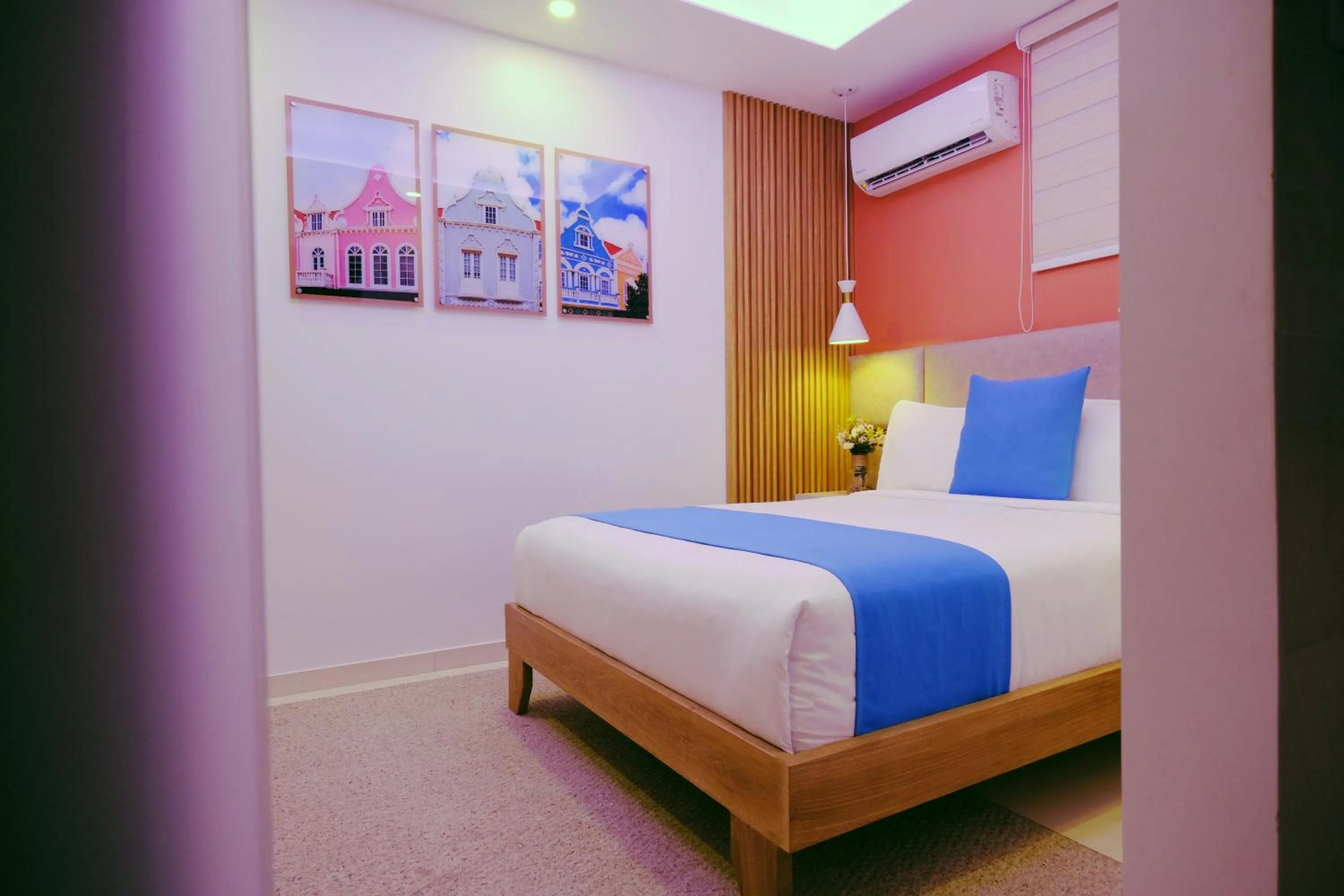 Bed in Victoria City Hotel