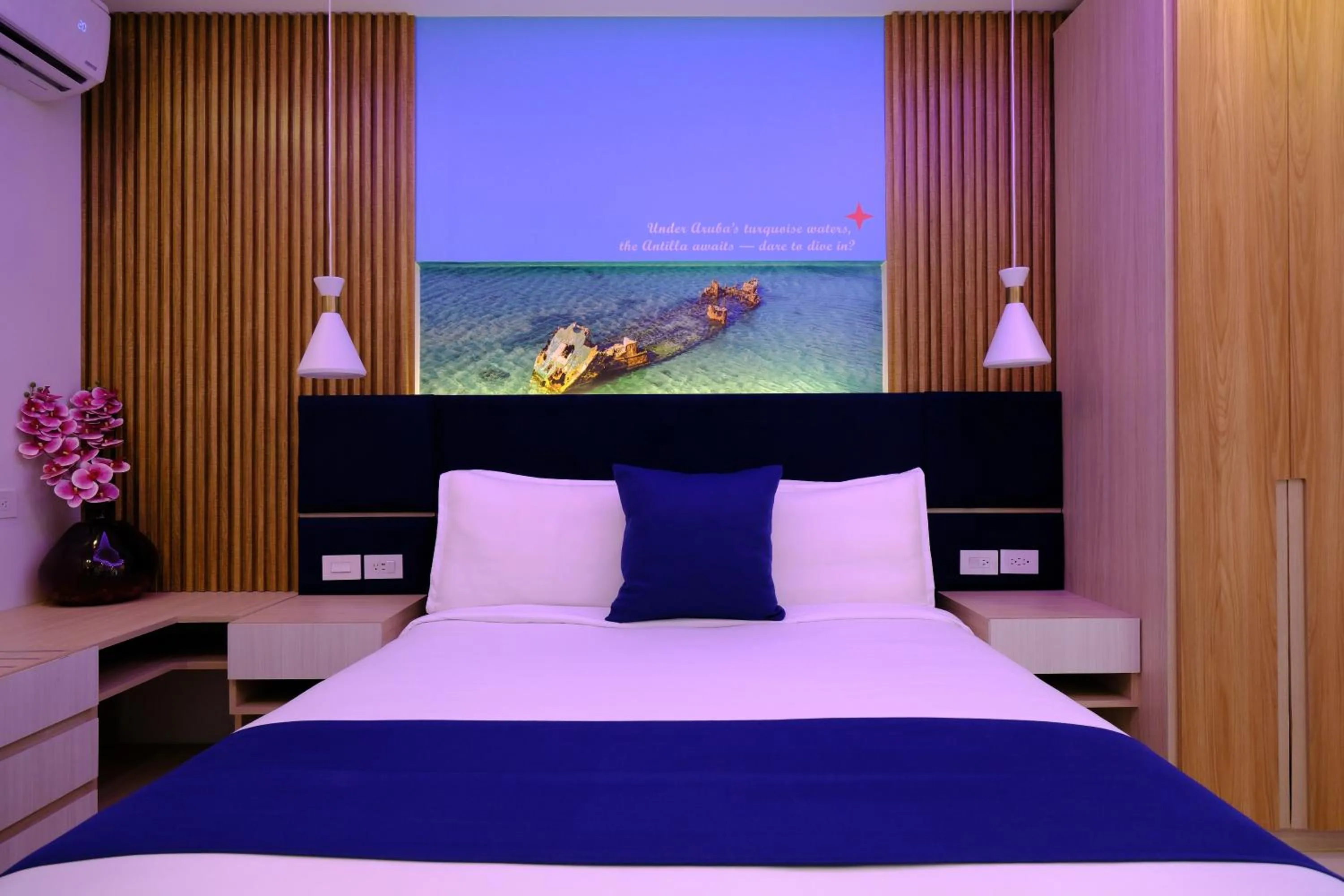 Bed in Victoria City Hotel