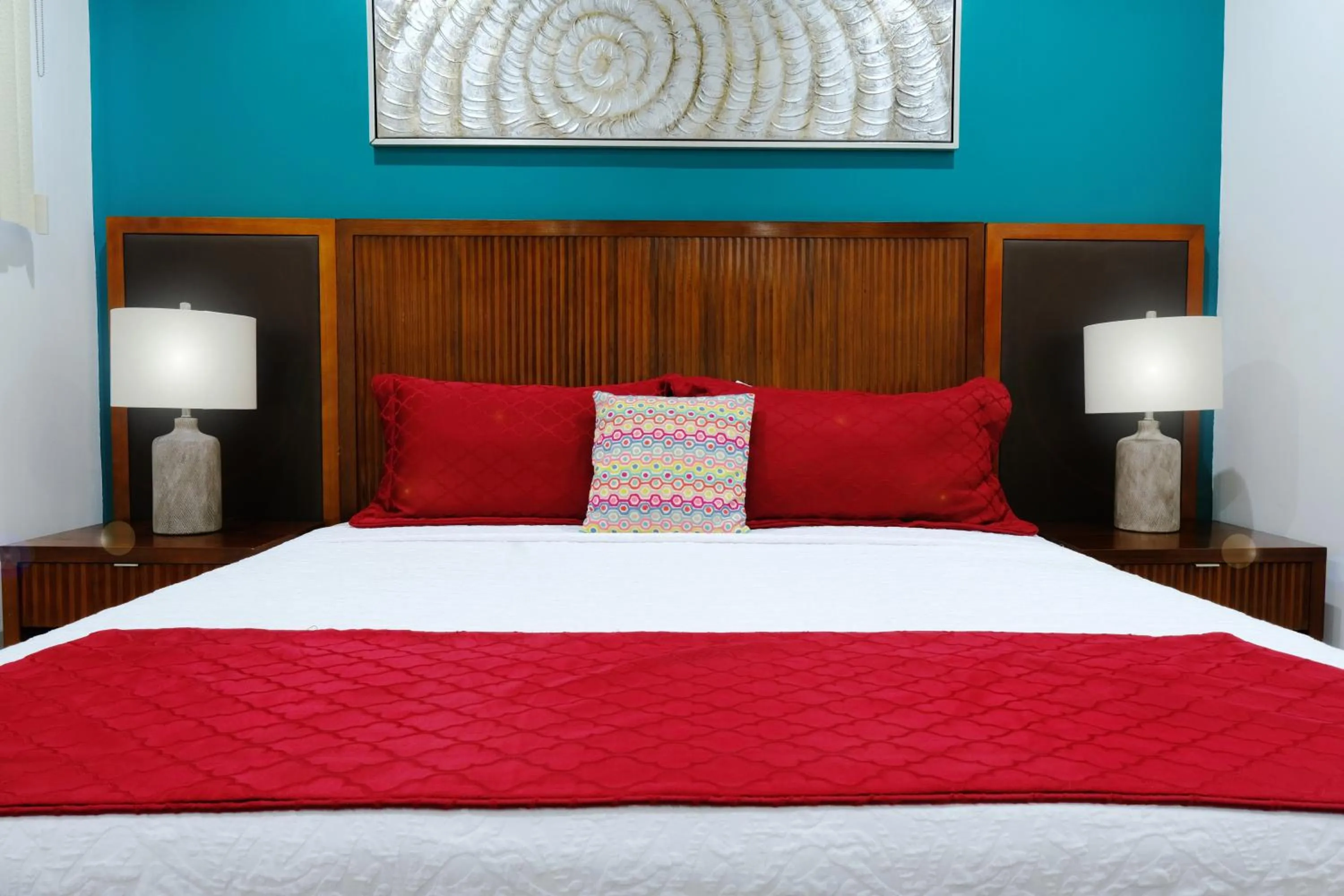 Bed in Victoria City Hotel