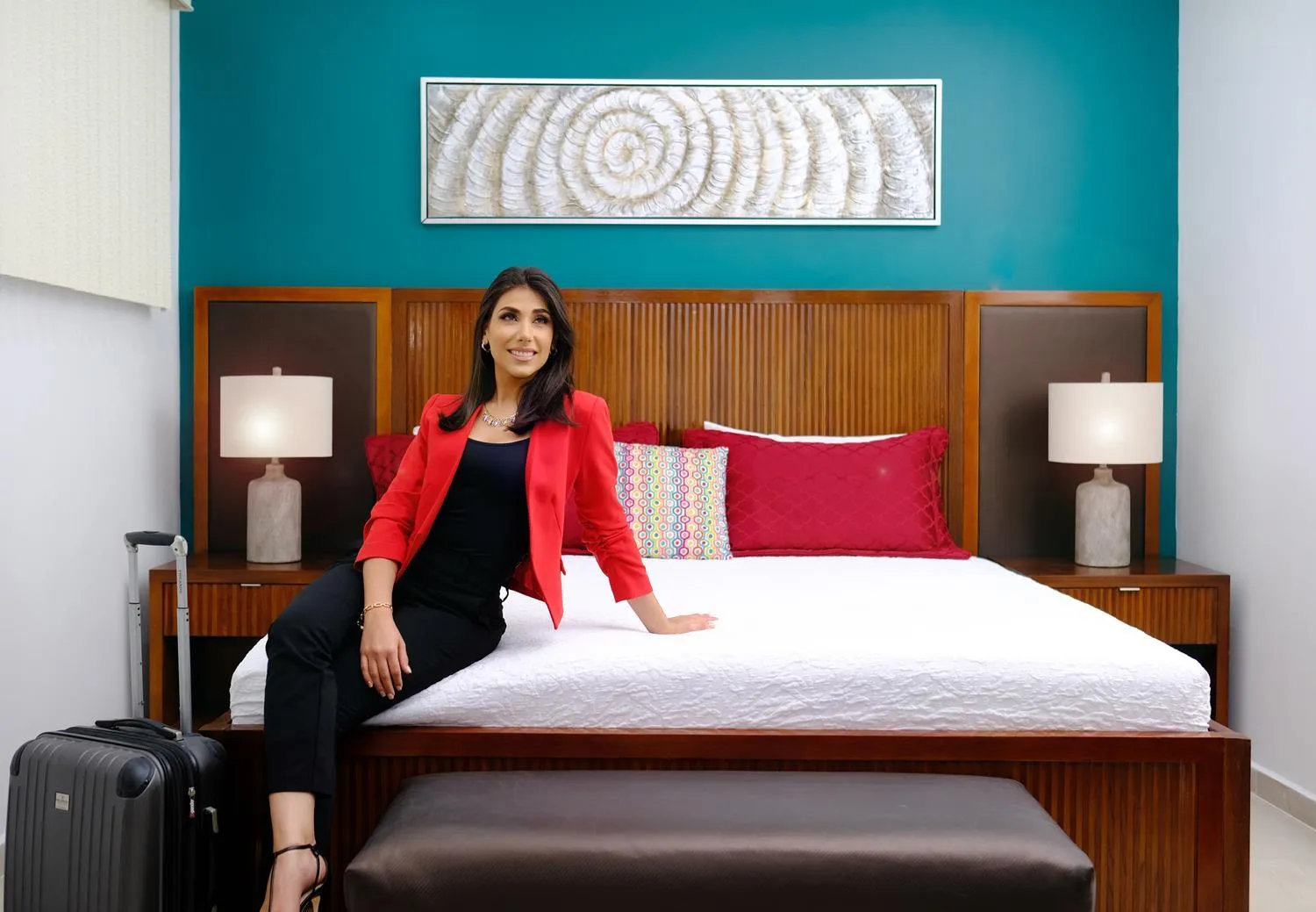 Bed in Victoria City Hotel