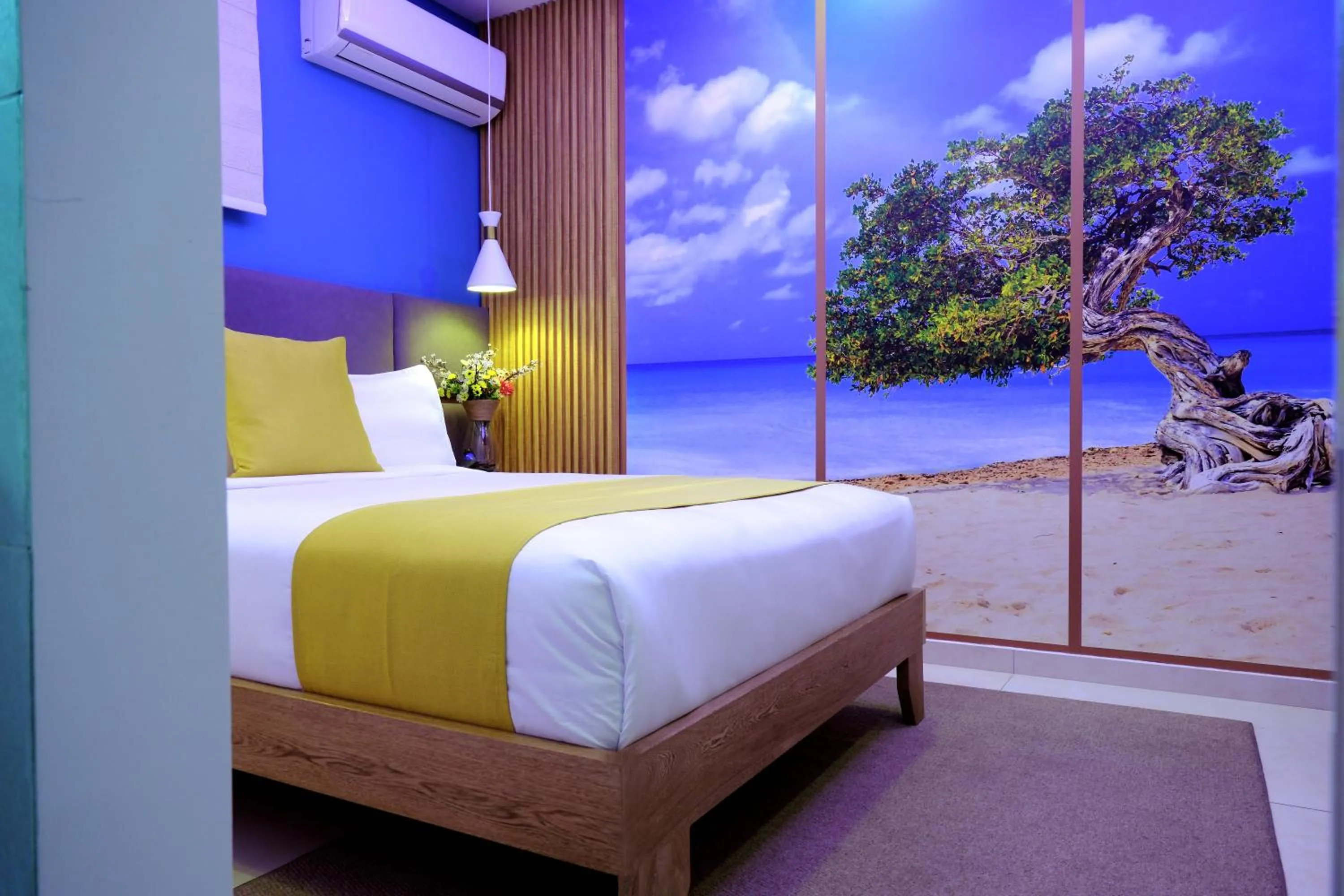 Bed in Victoria City Hotel