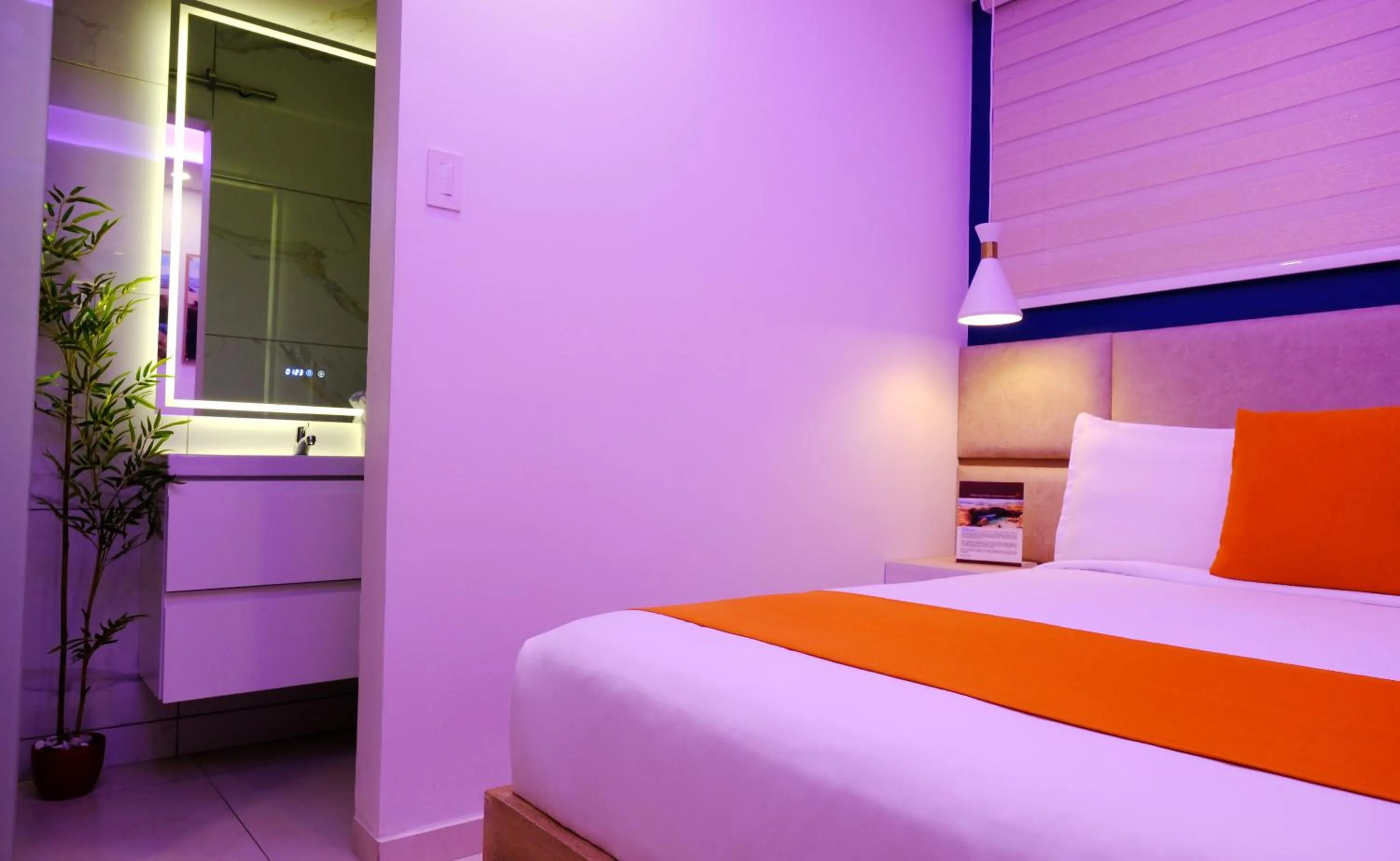 Bed in Victoria City Hotel