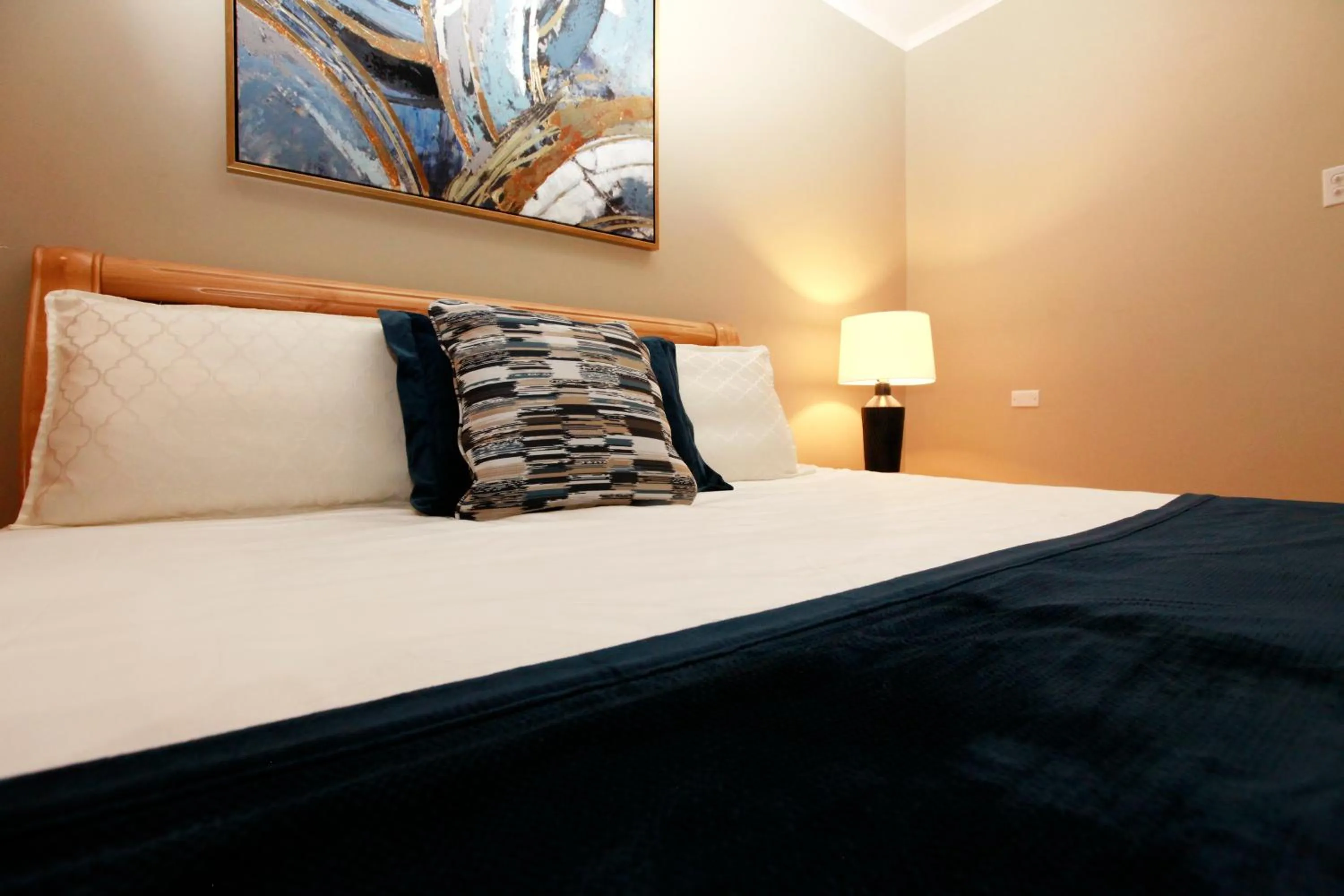 Bed in Victoria City Hotel