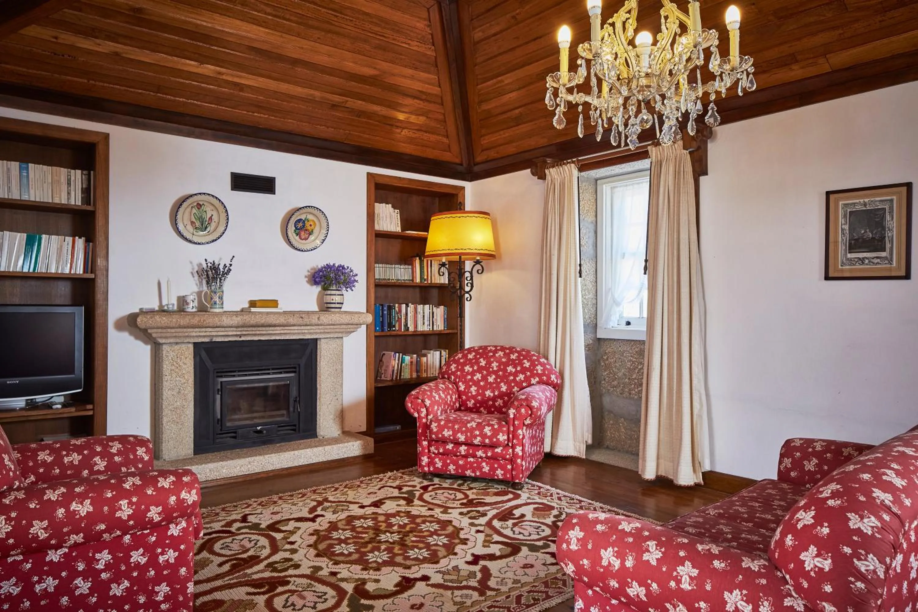 Living room in Casa de Canedo