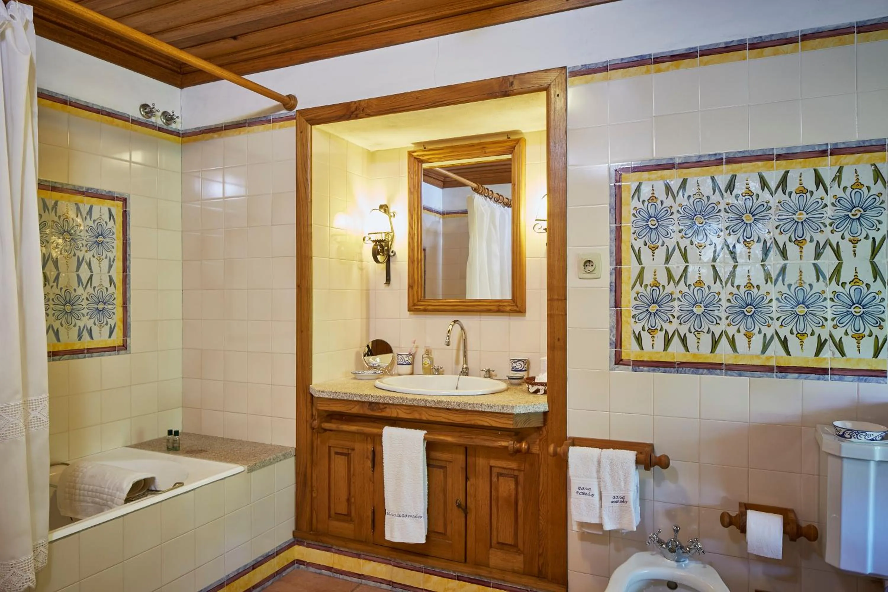 Bathroom in Casa de Canedo