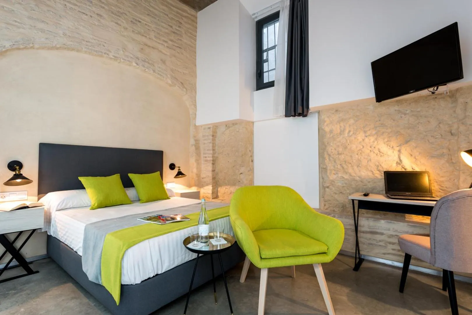 Bed in La Puerta de Palacio - Adults Only